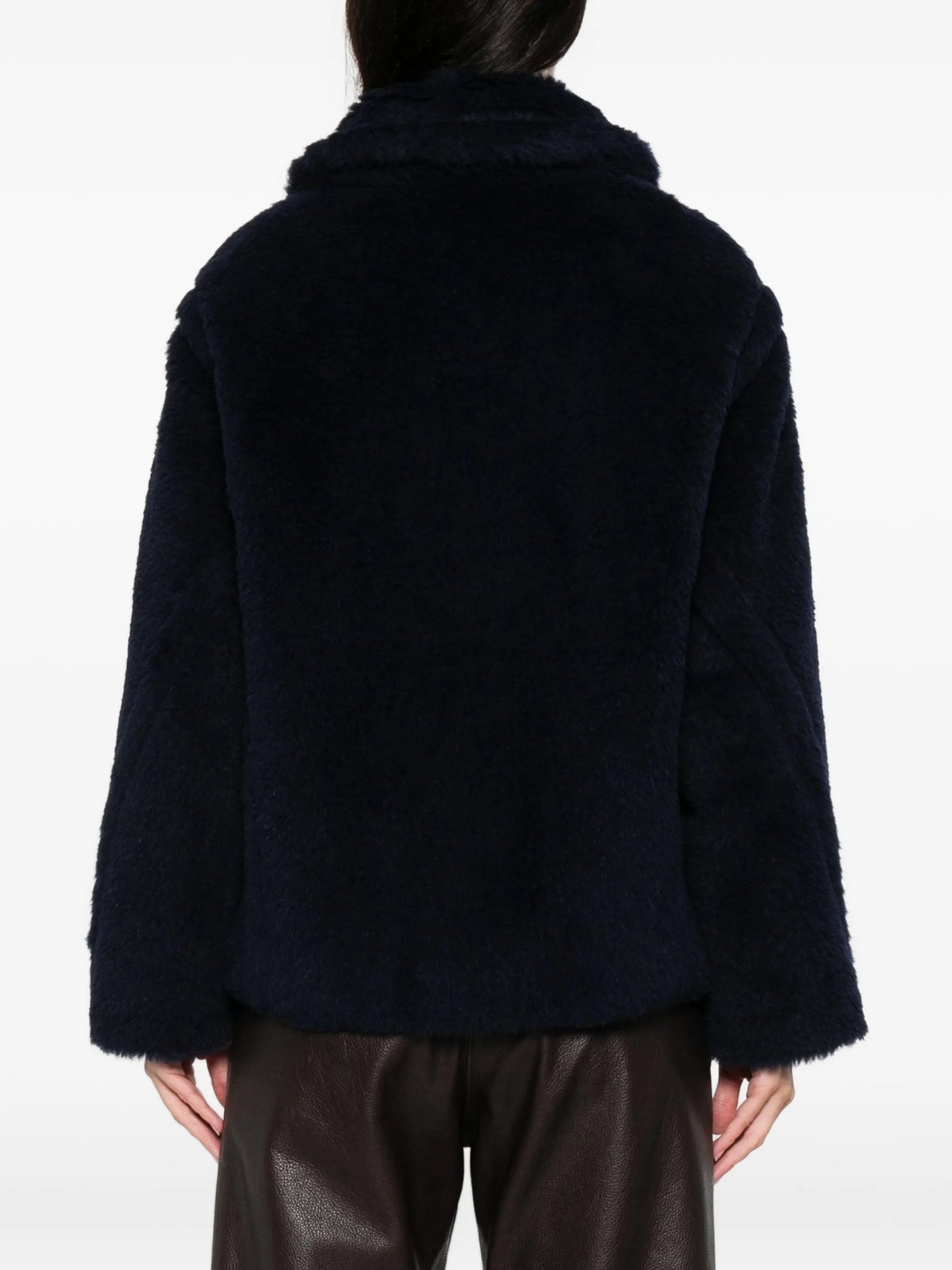 Fuggito teddy-textured jacket