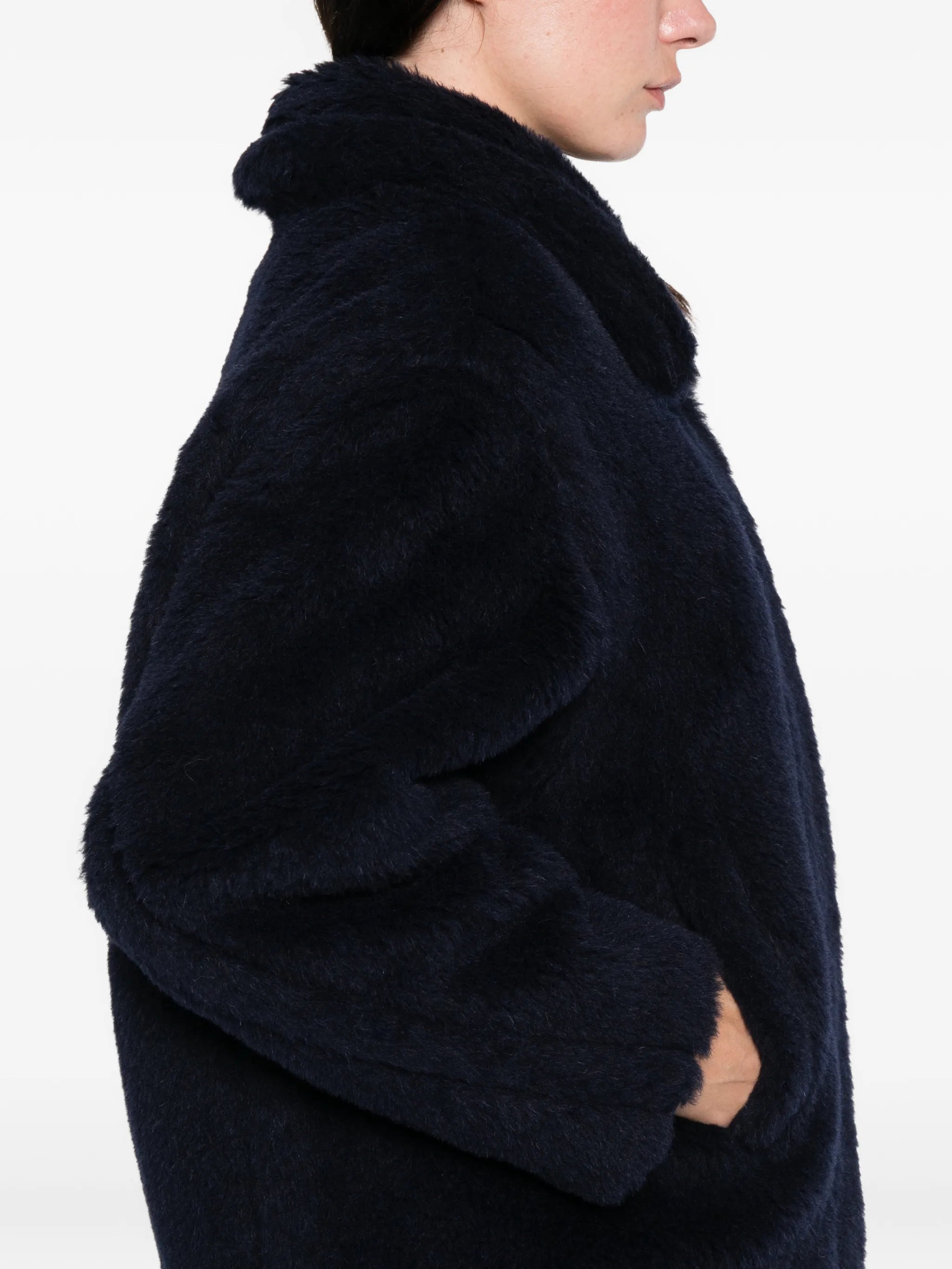 Fuggito teddy-textured jacket