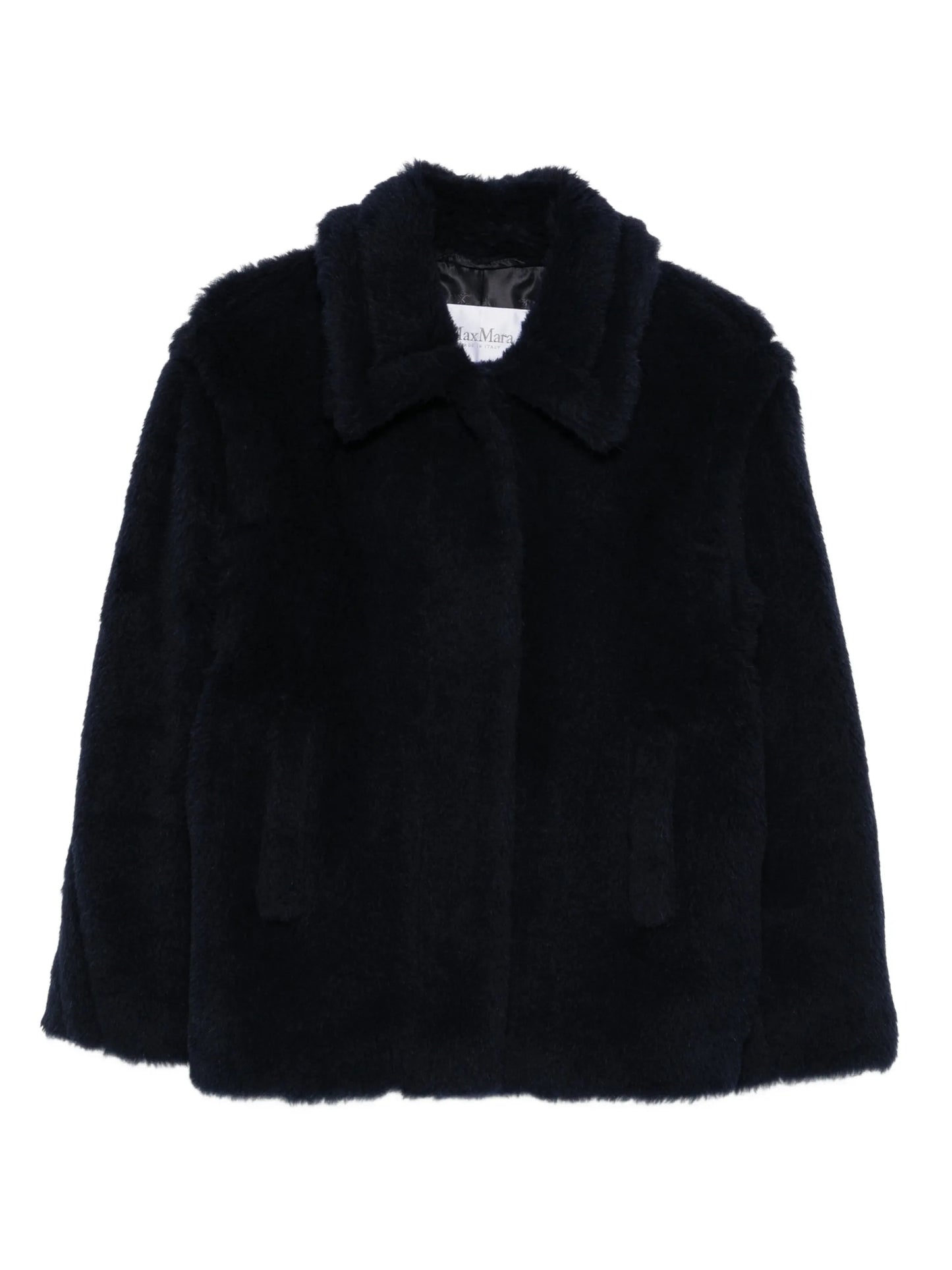 Fuggito teddy-textured jacket