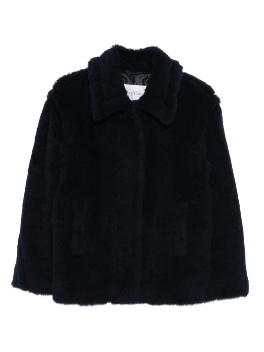 Fuggito teddy-textured jacket