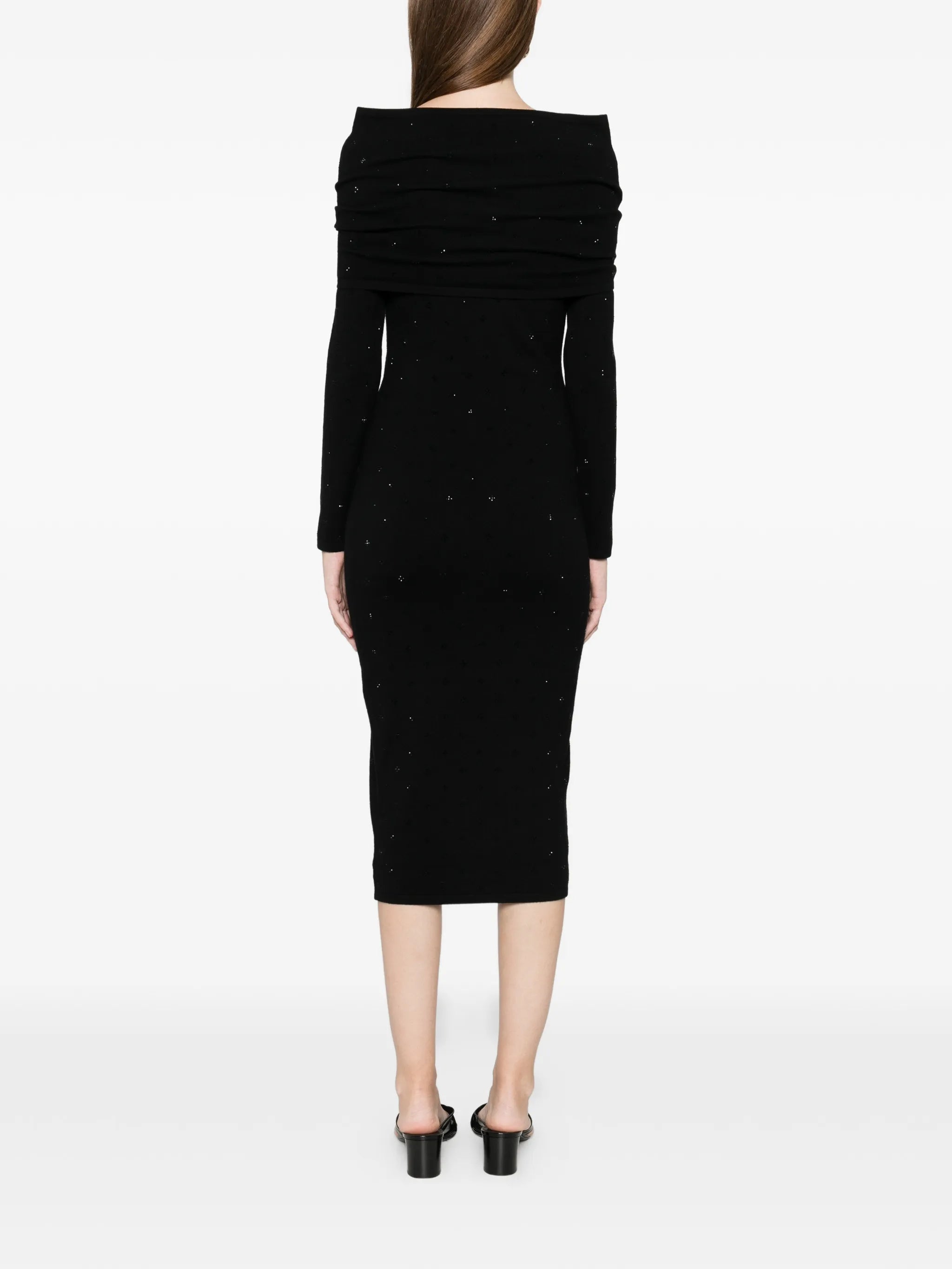 Madatti knitted embellished maxi dress