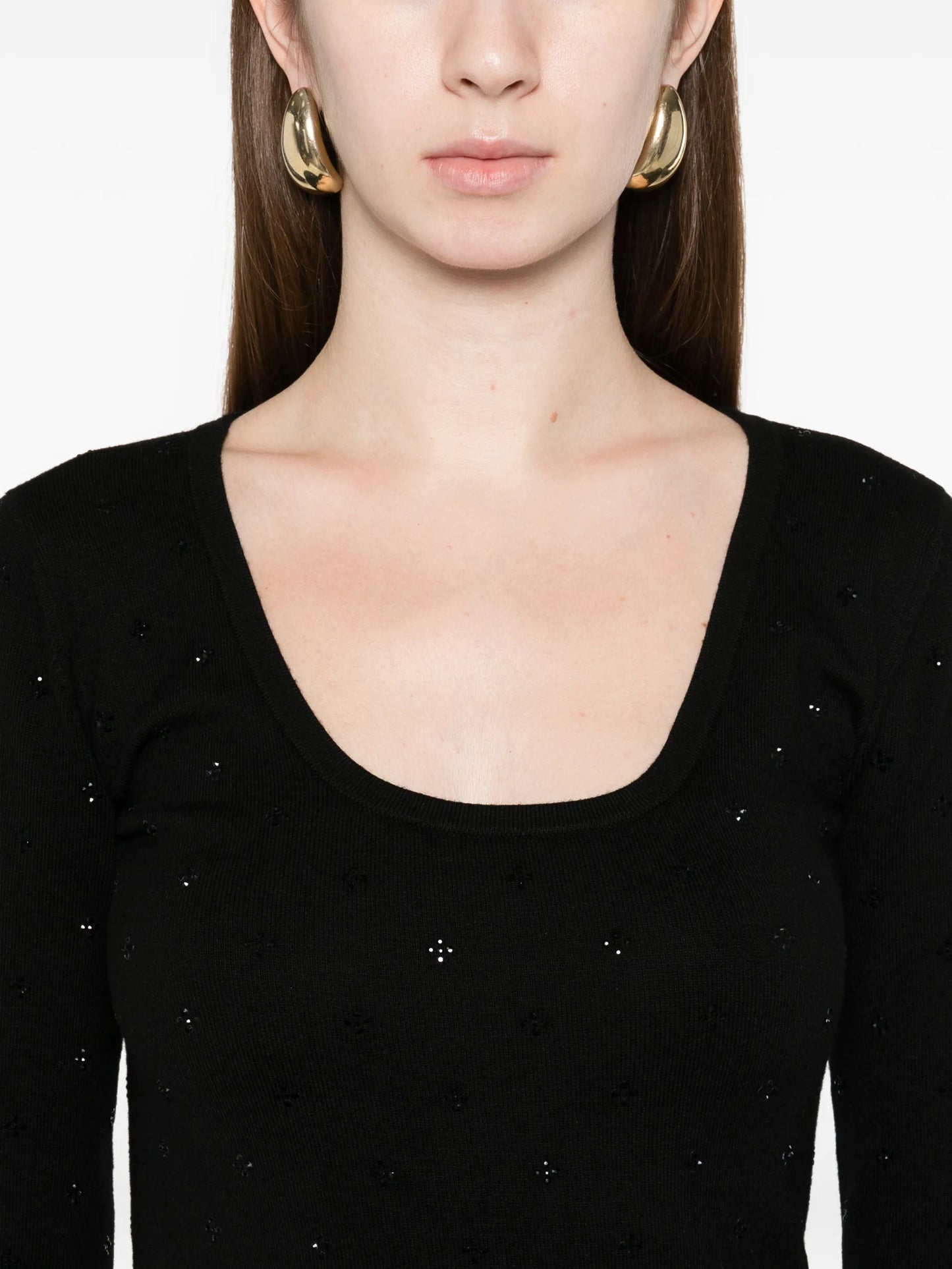 Madatti knitted embellished maxi dress