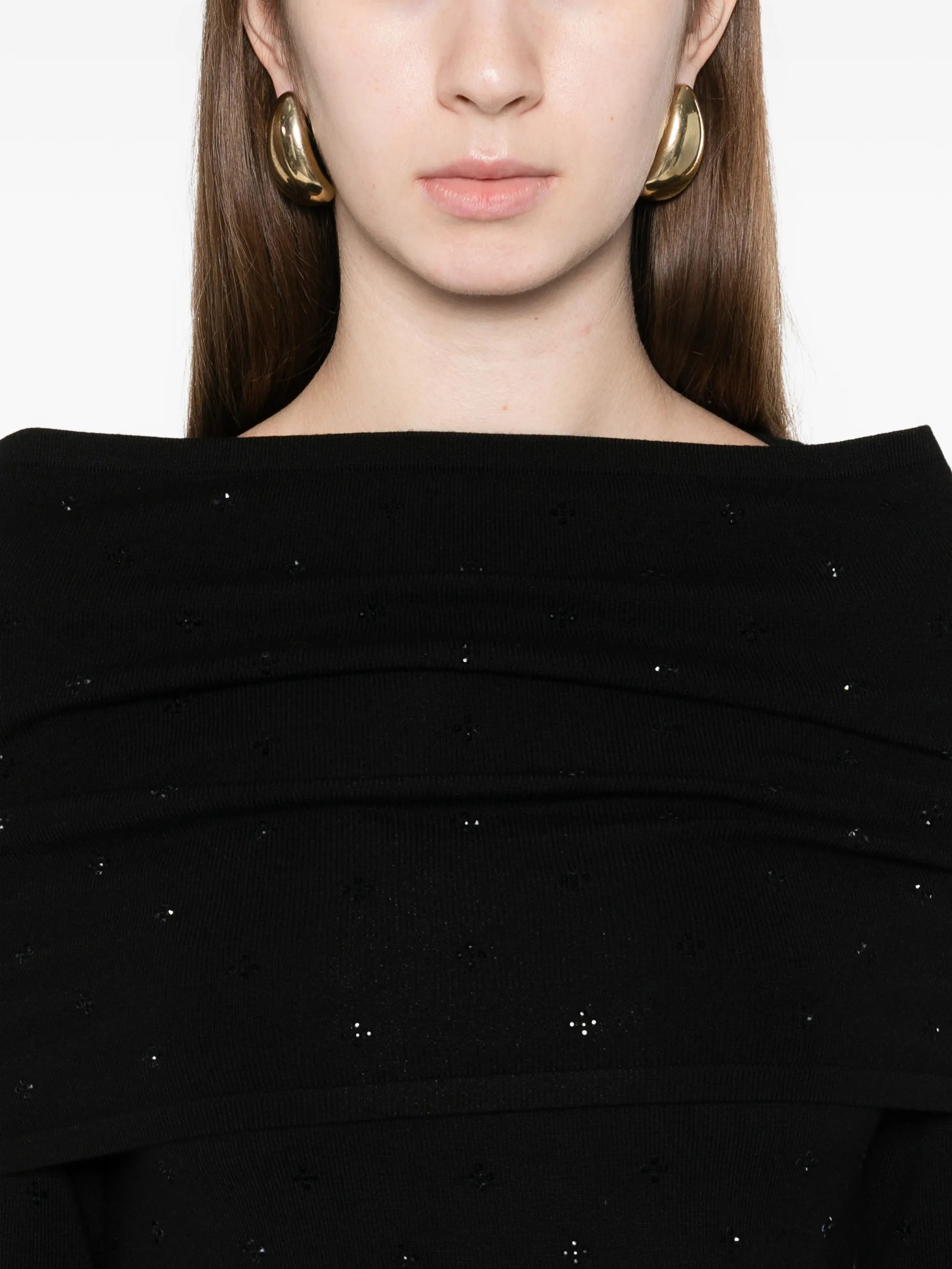 Madatti knitted embellished maxi dress