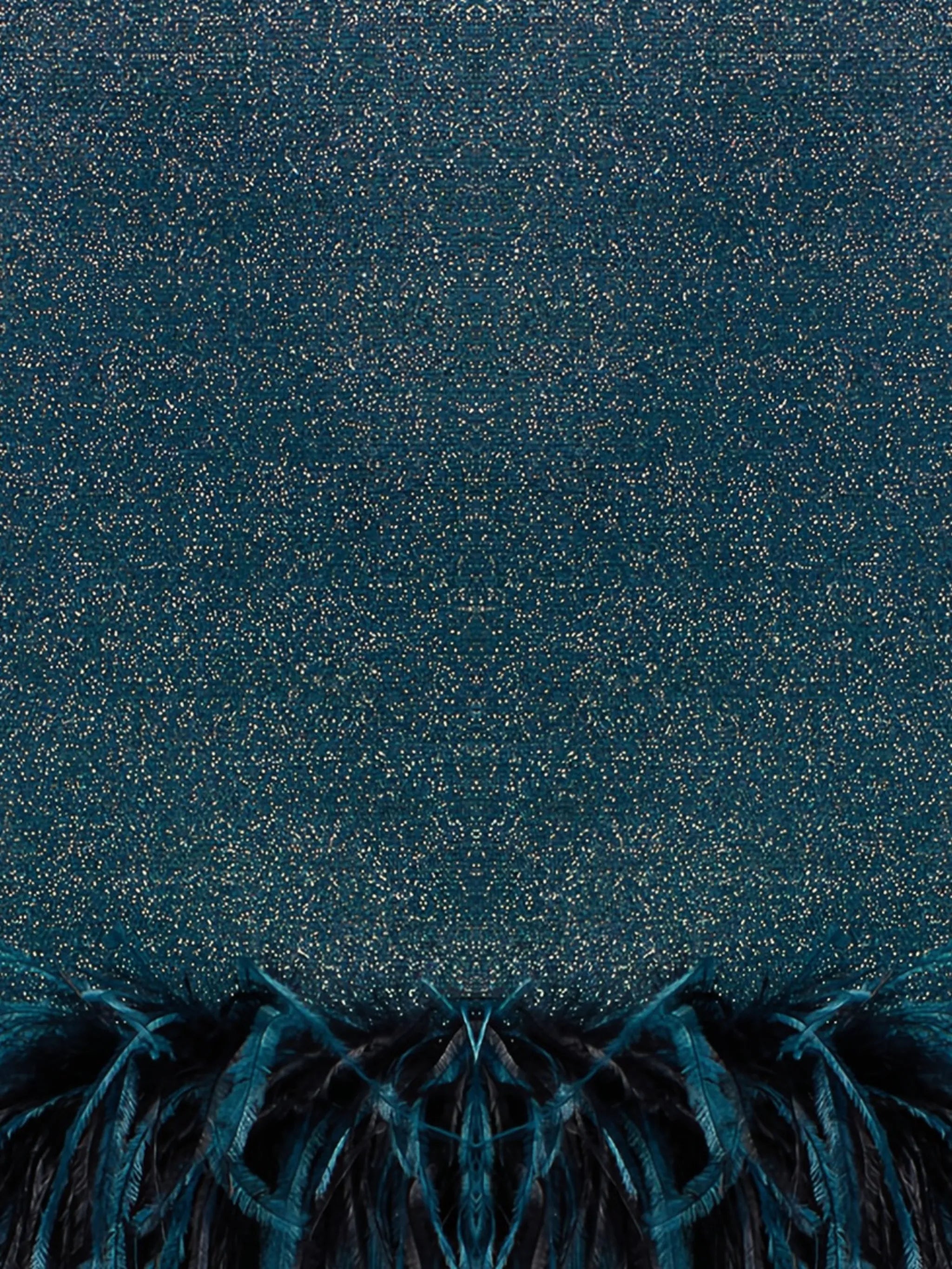 Lumière Plumage mini skirt