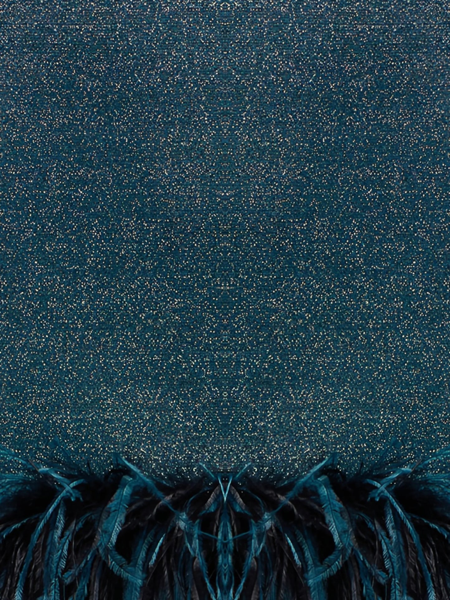 Lumière Plumage mini skirt