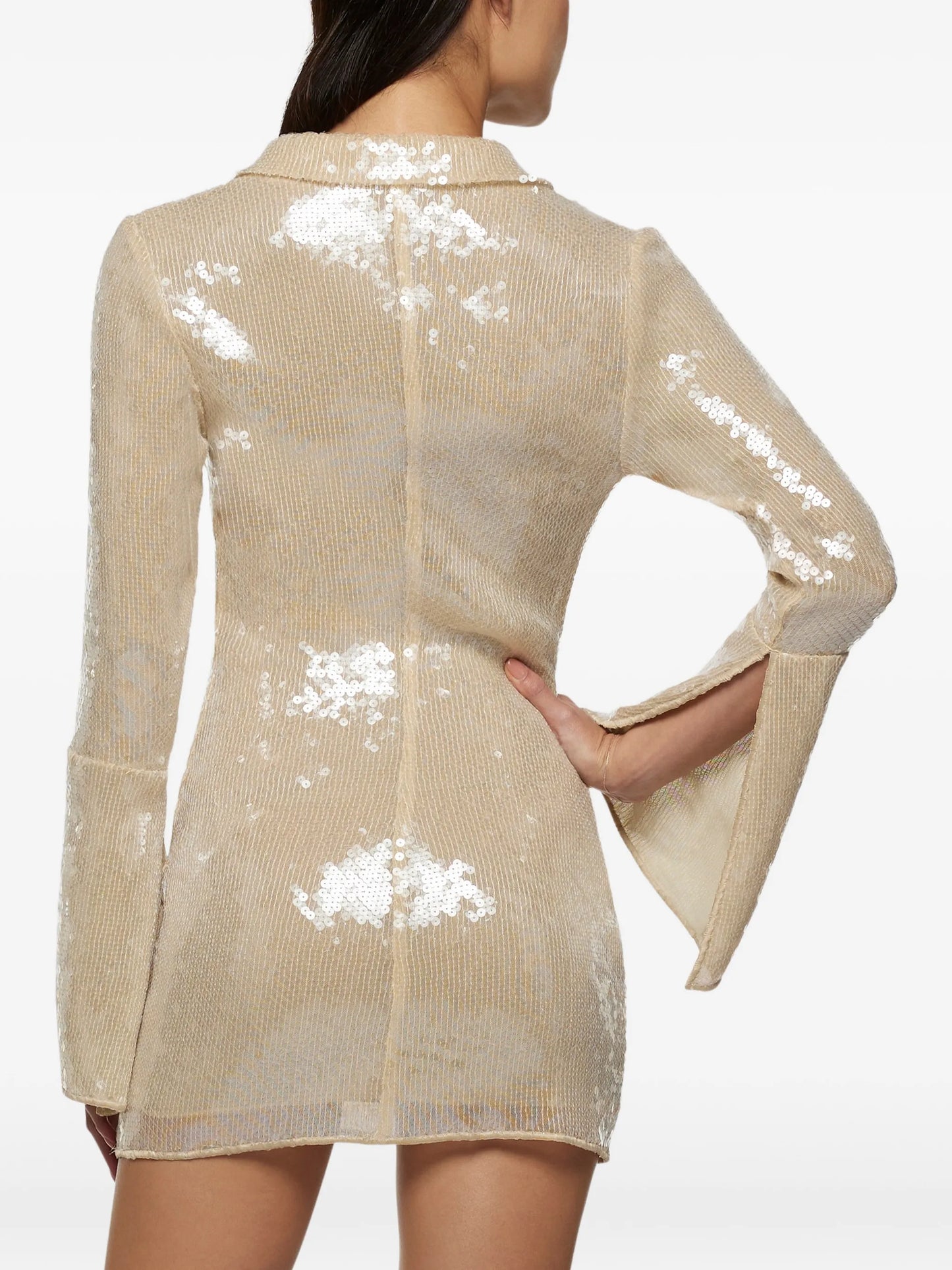 Marylin ring-detail mini dress