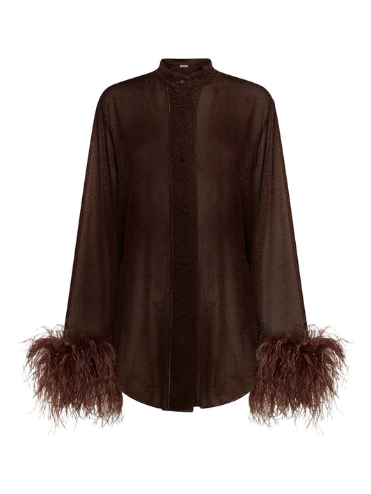 Lumière Plumage long-sleeve shirt