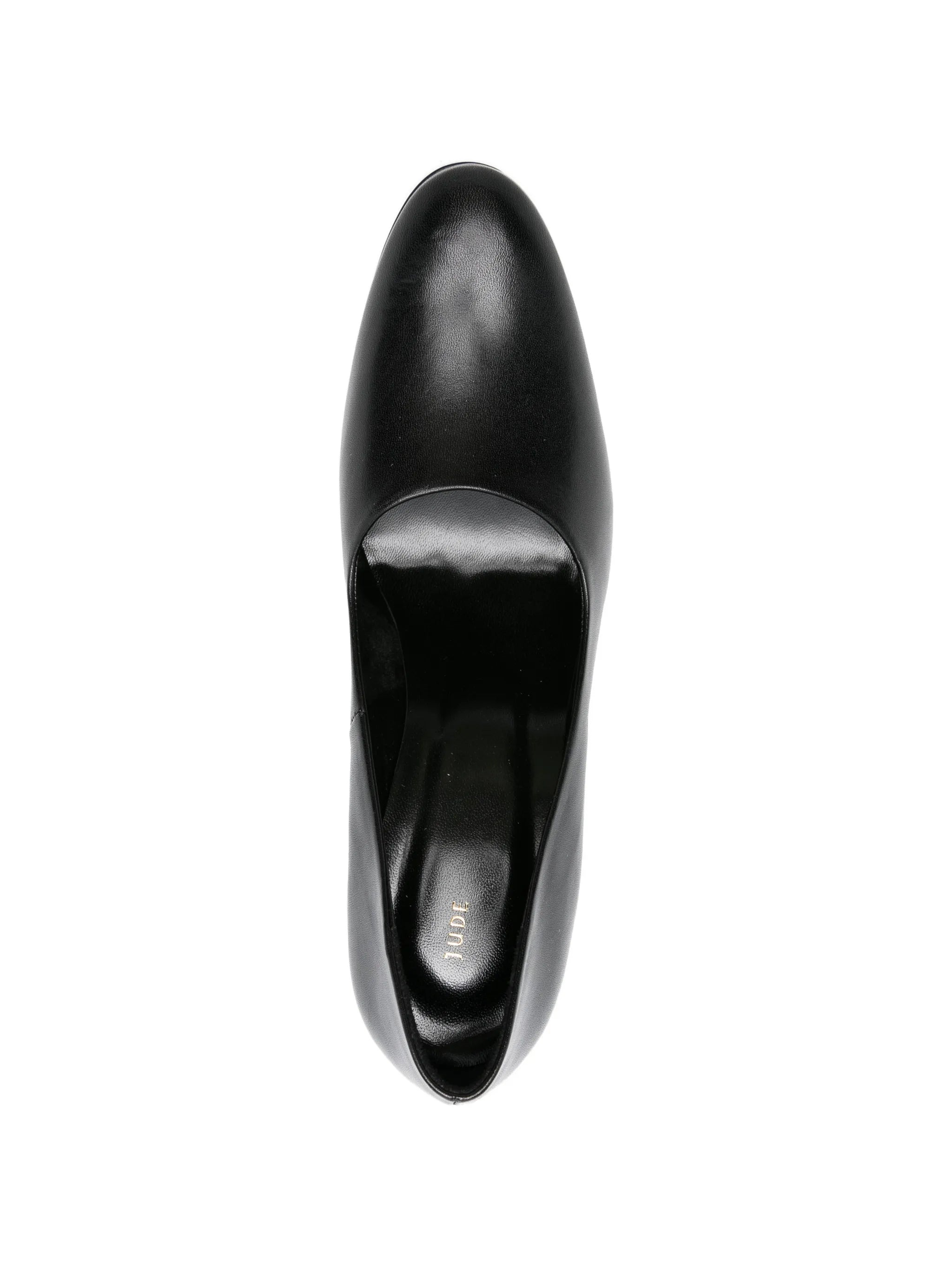 Date leather pumps