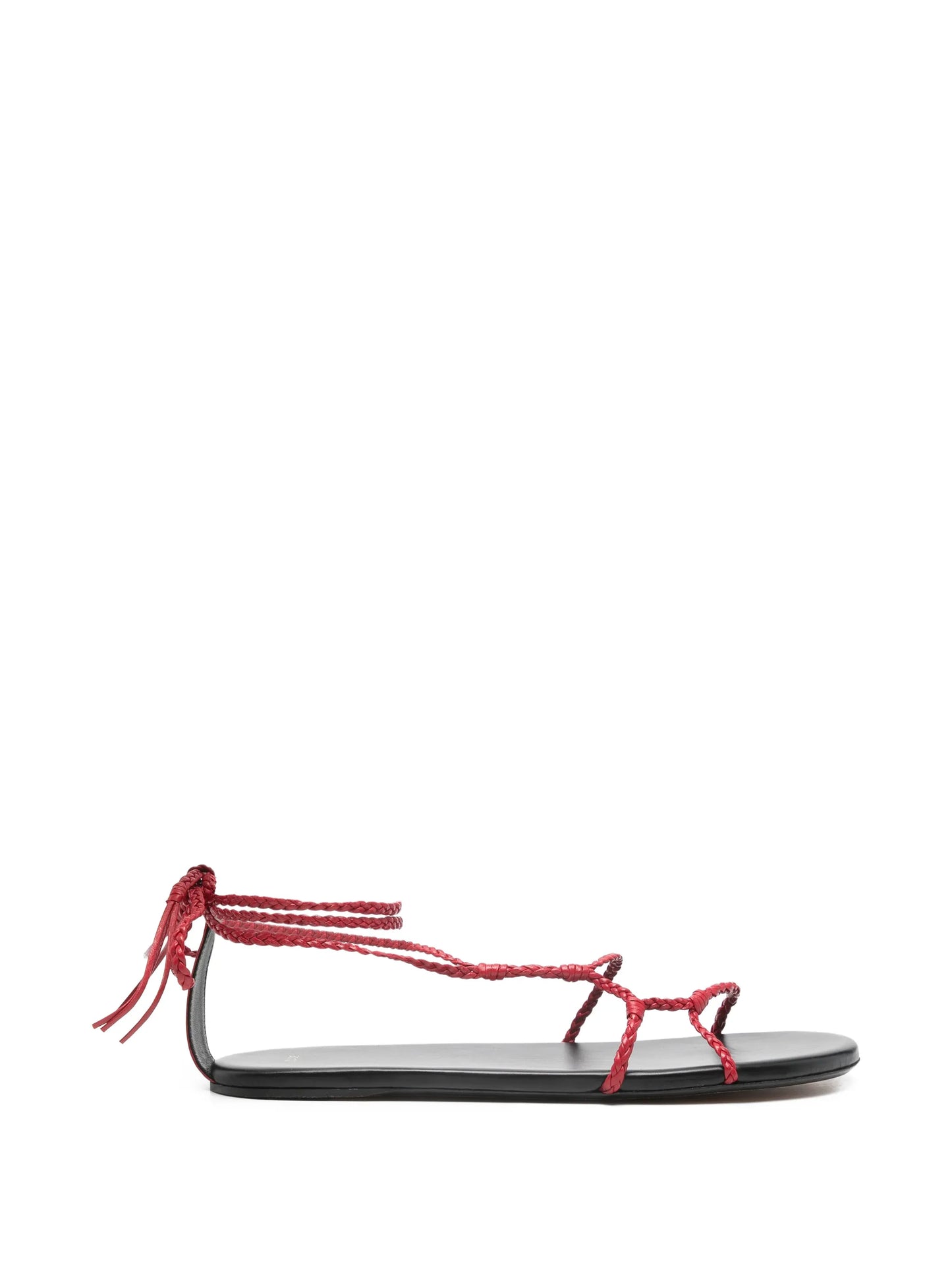 Atlas woven flat sandals