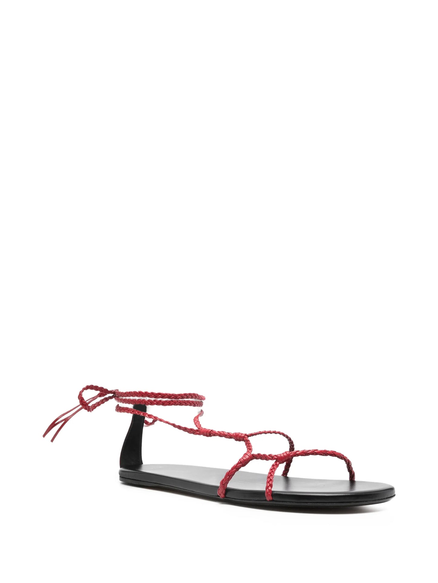 Atlas woven flat sandals