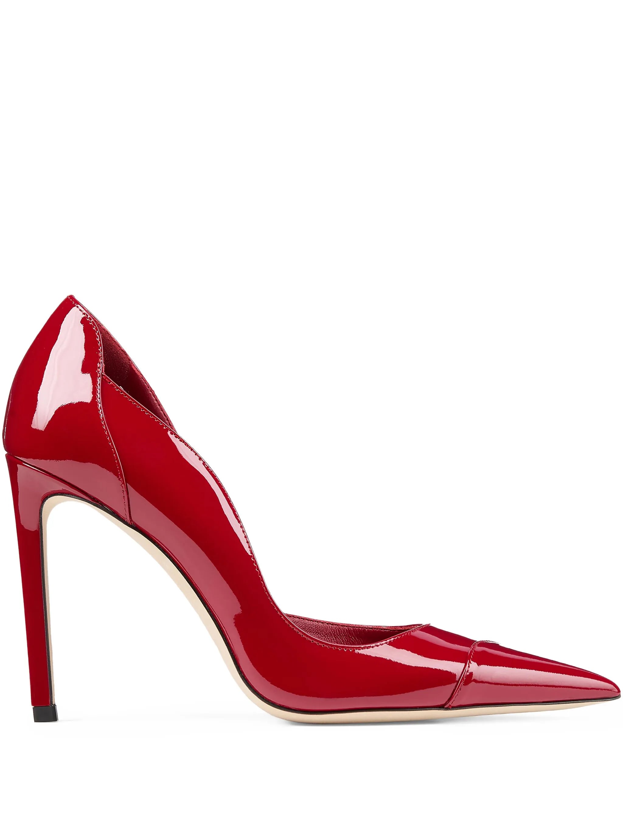 100 mm Brigitte pointed-toe pumps
