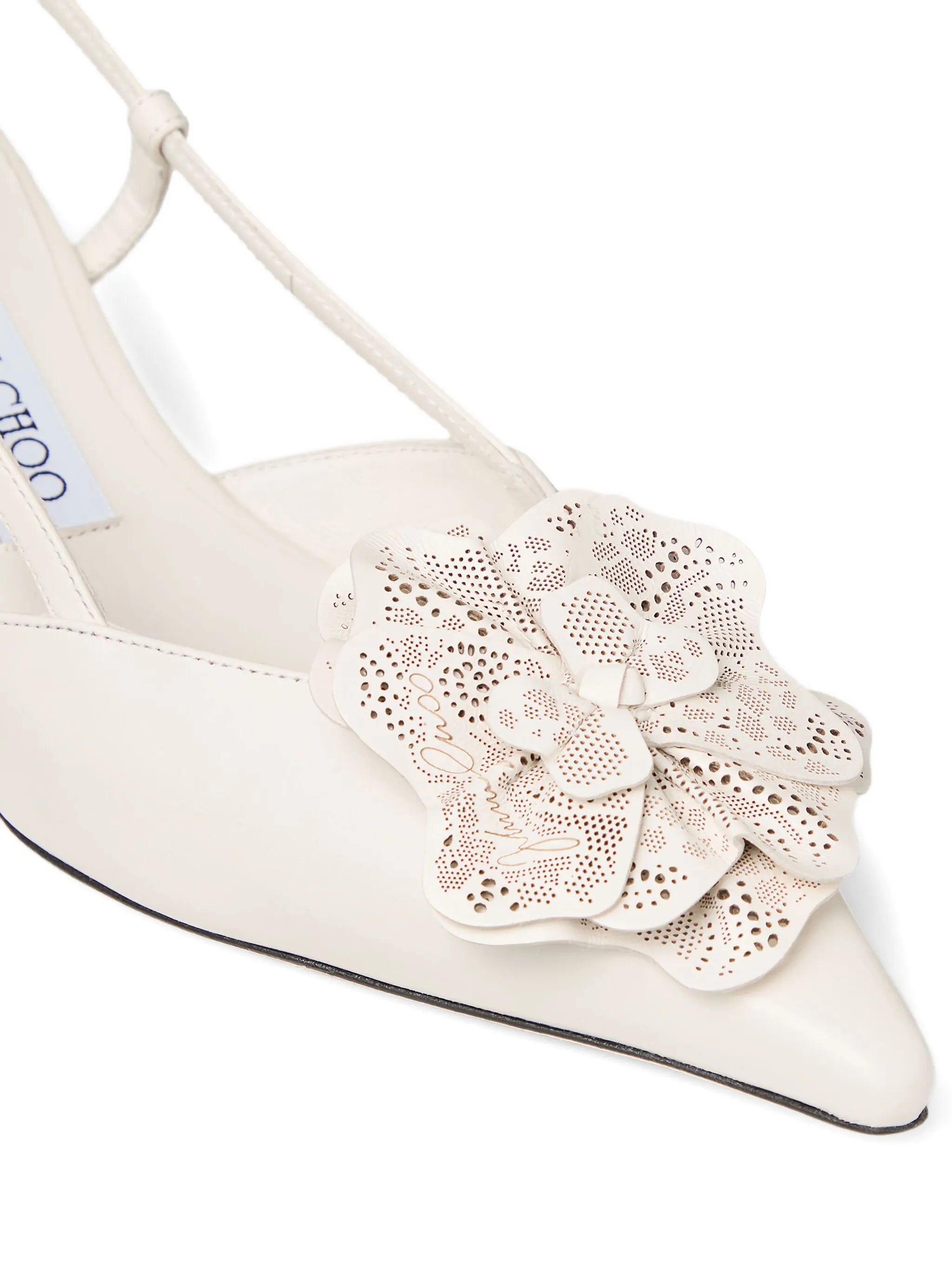 Mimmi 50 flower slingback pumps