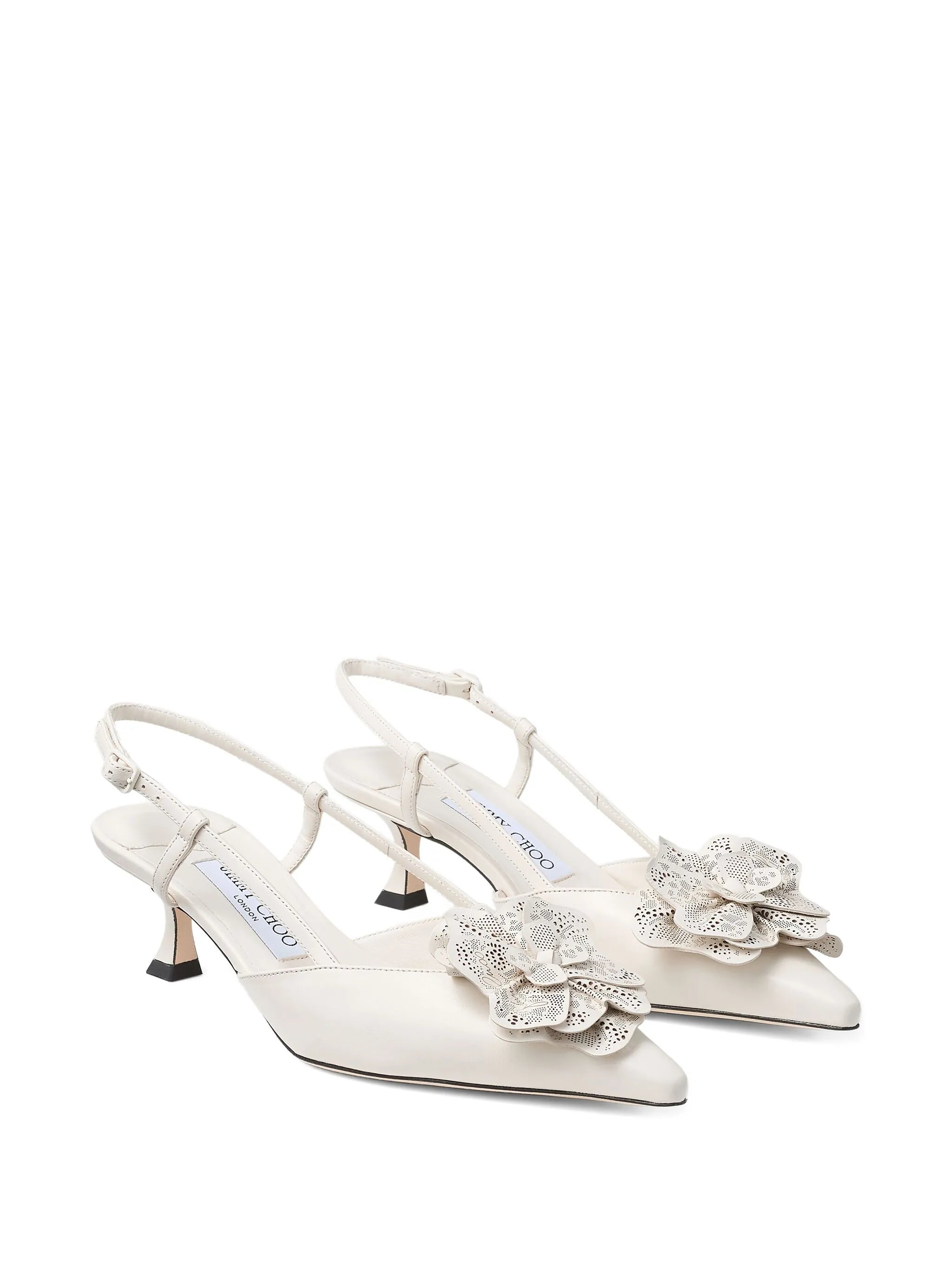 Mimmi 50 flower slingback pumps