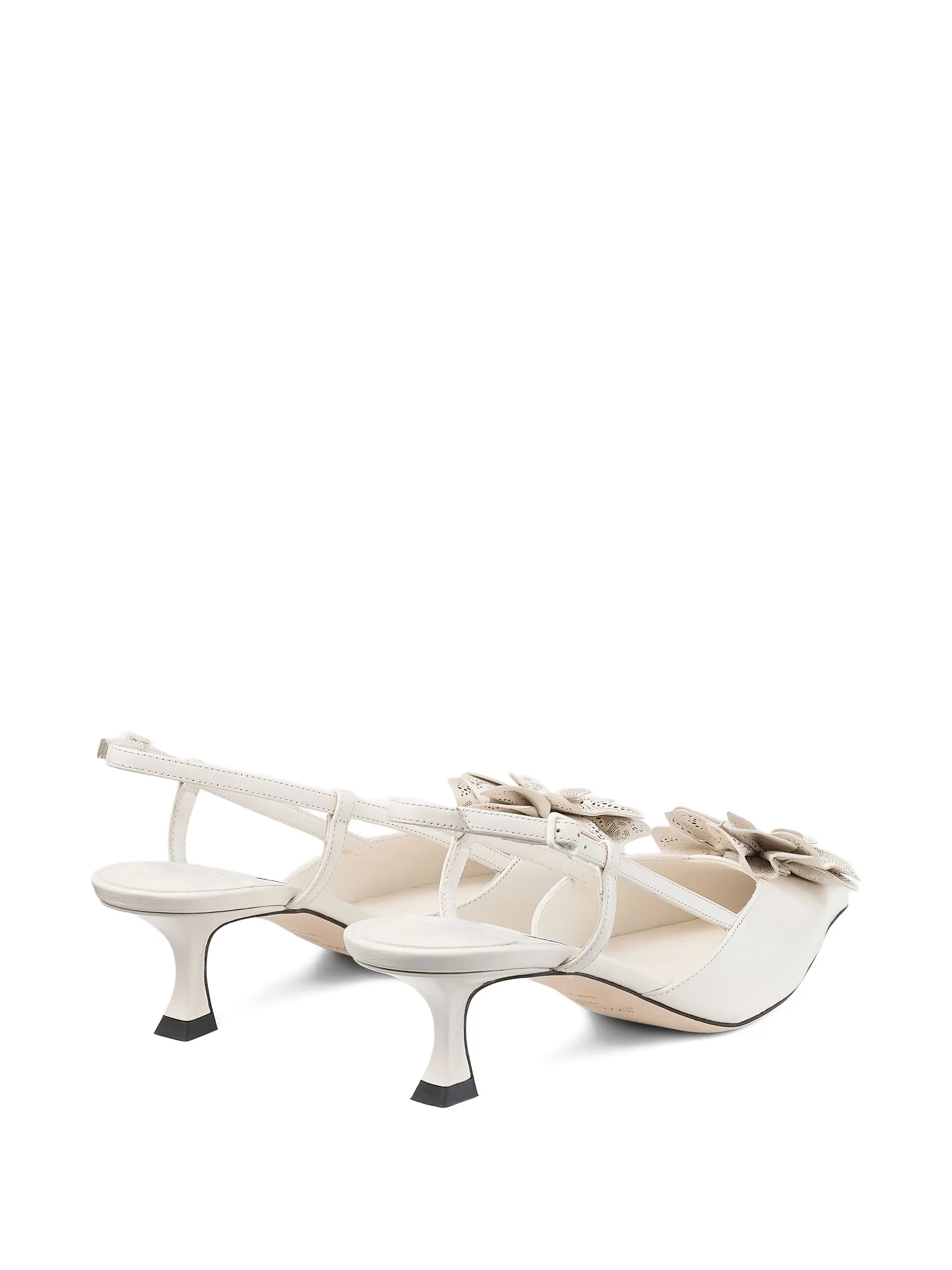 Mimmi 50 flower slingback pumps