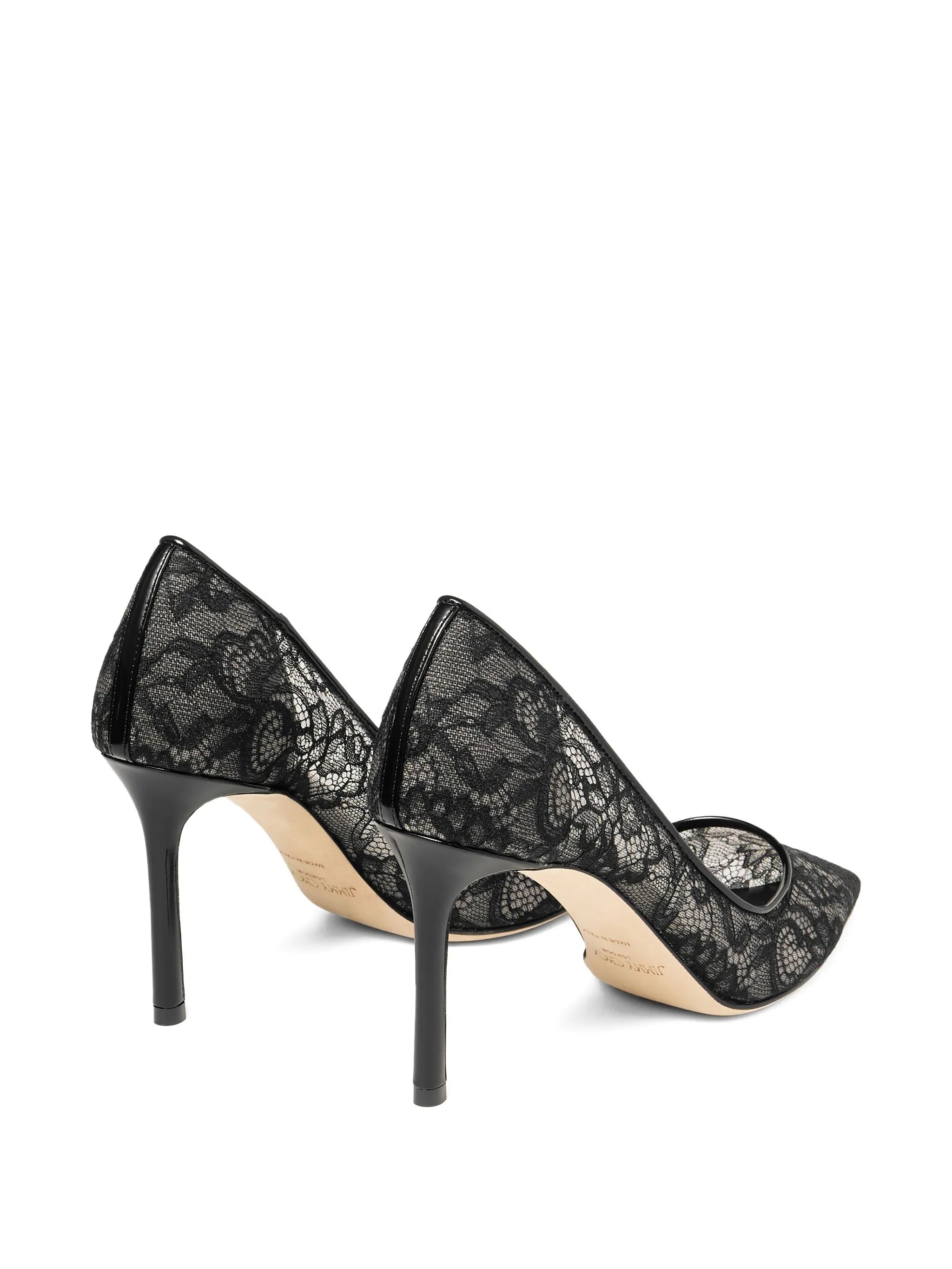 Romy 85 pointed-toe pumps