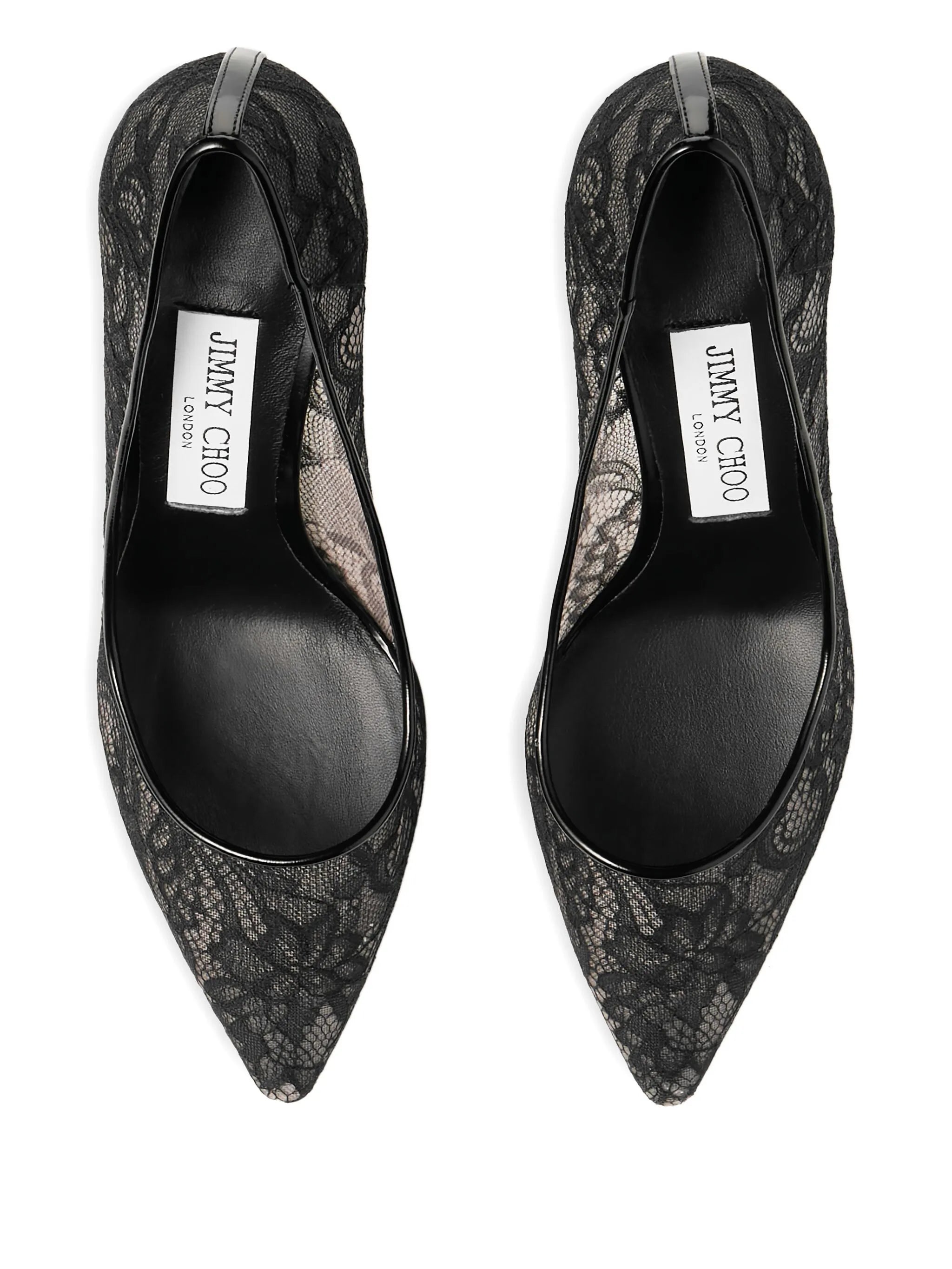 Romy 85 pointed-toe pumps