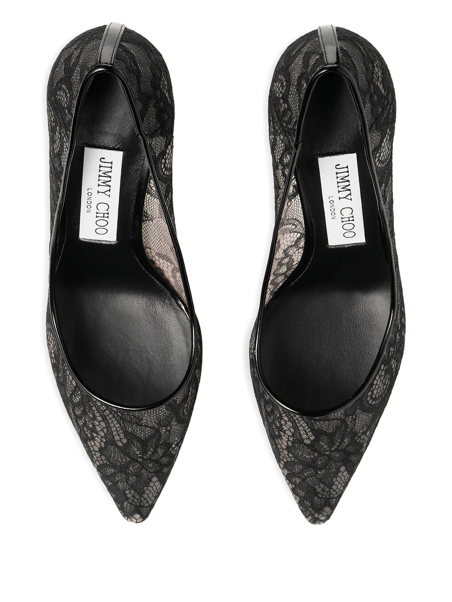 Romy 85 pointed-toe pumps