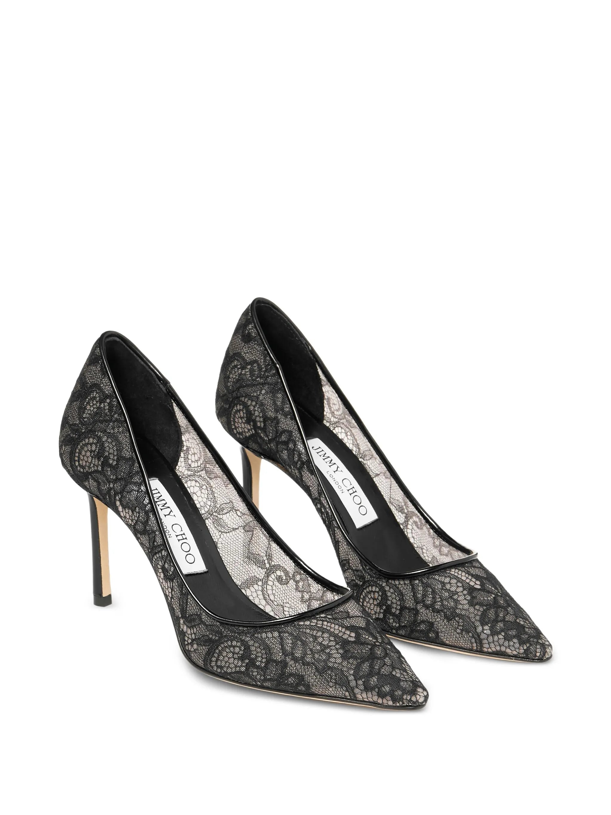 Romy 85 pointed-toe pumps