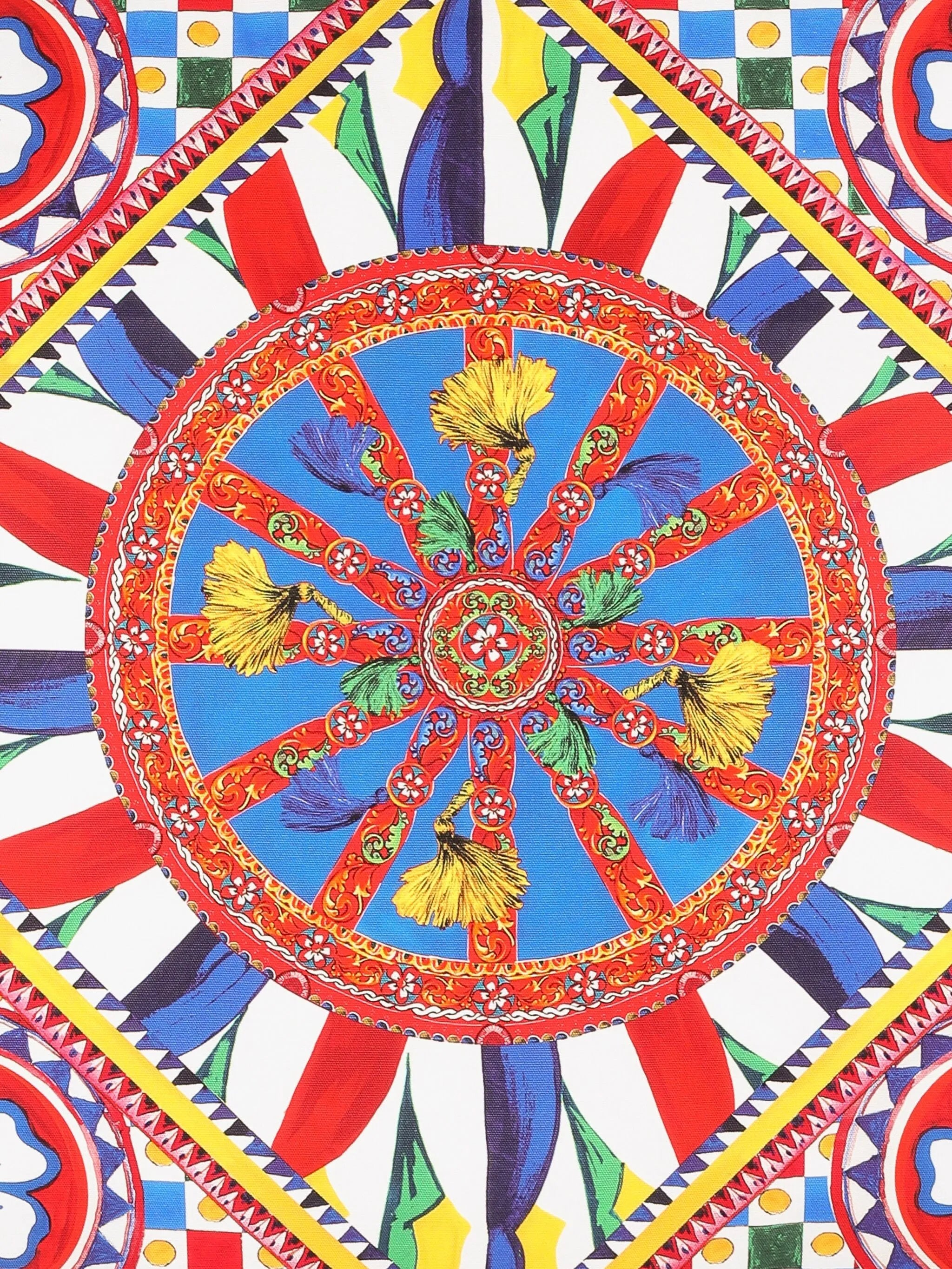large patterned cushion (75cm x 75cm)