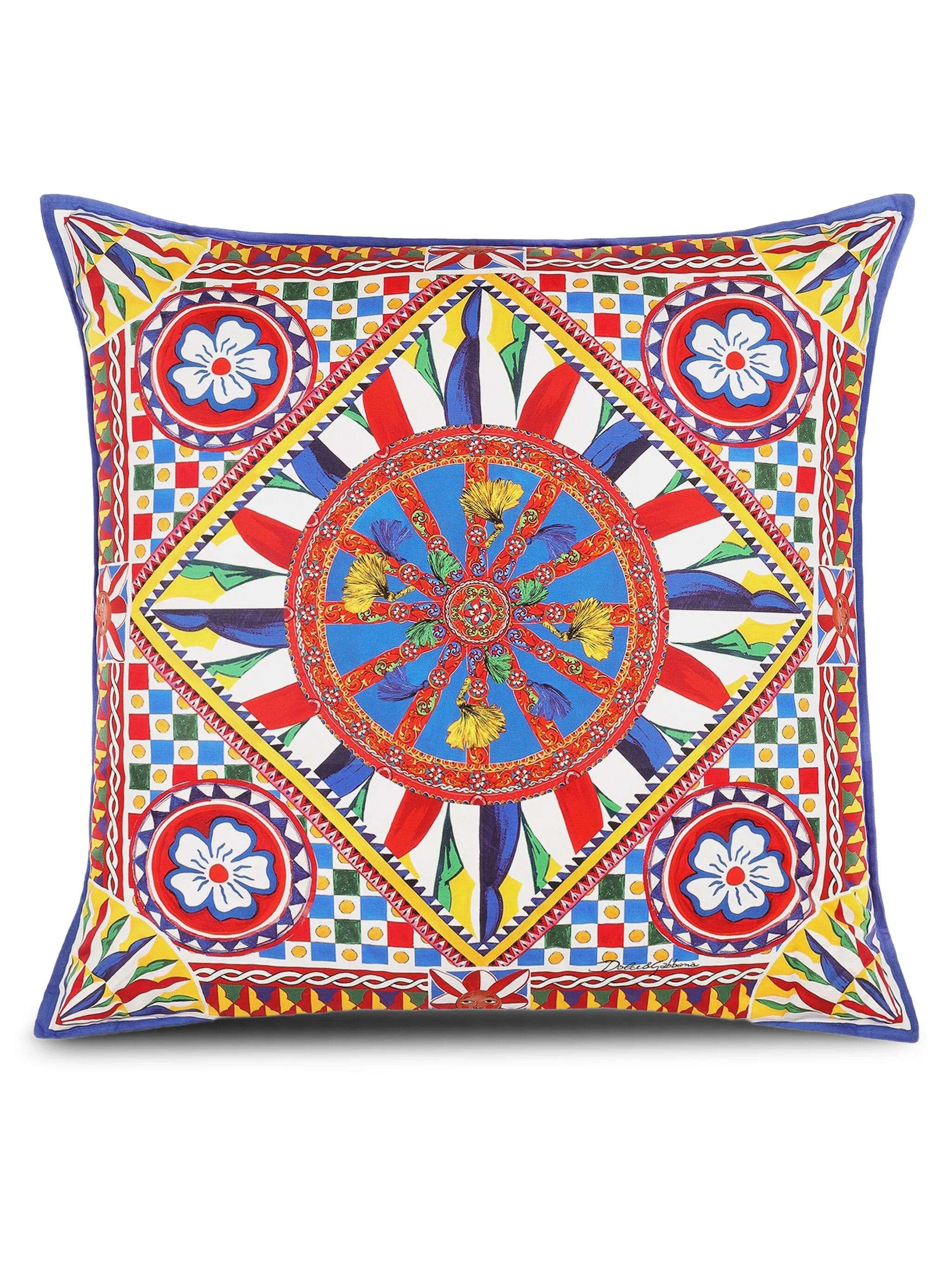large patterned cushion (75cm x 75cm)