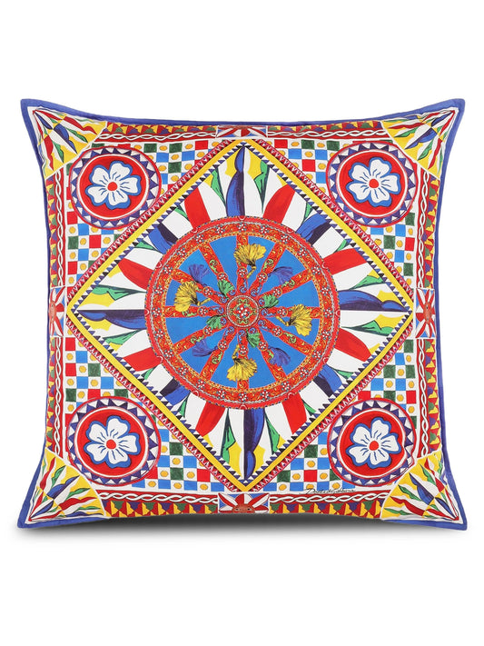 large patterned cushion (75cm x 75cm)