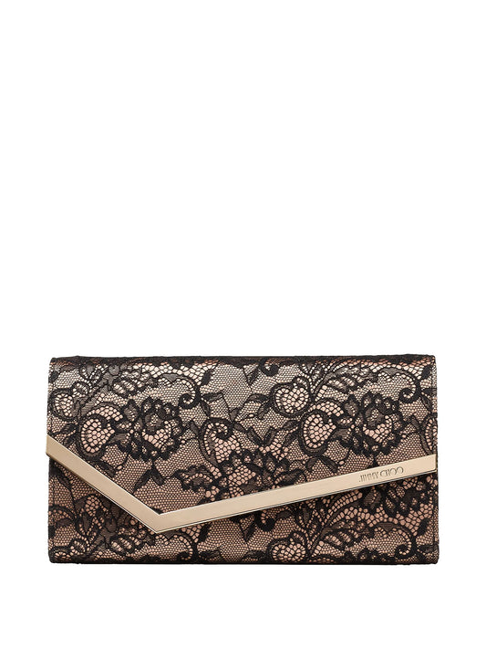 Emmie lace clutch bag
