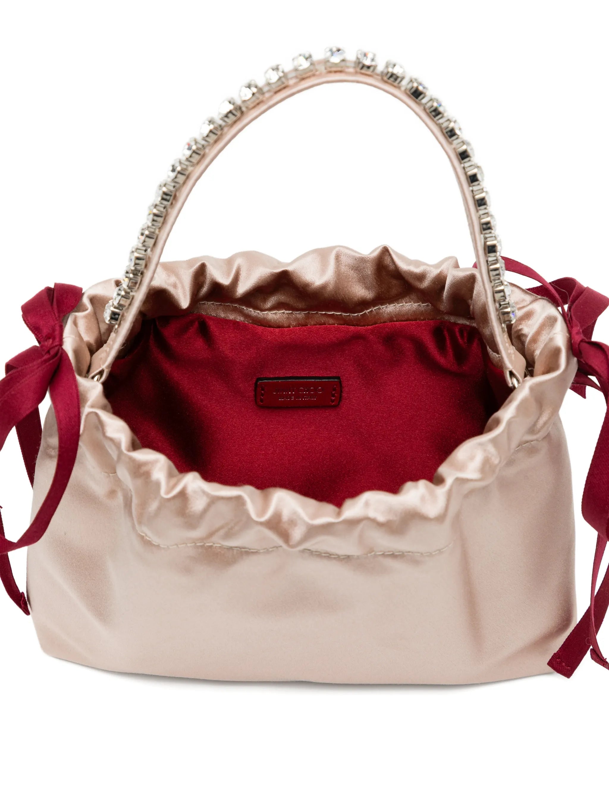 mini top-handle bucket bag