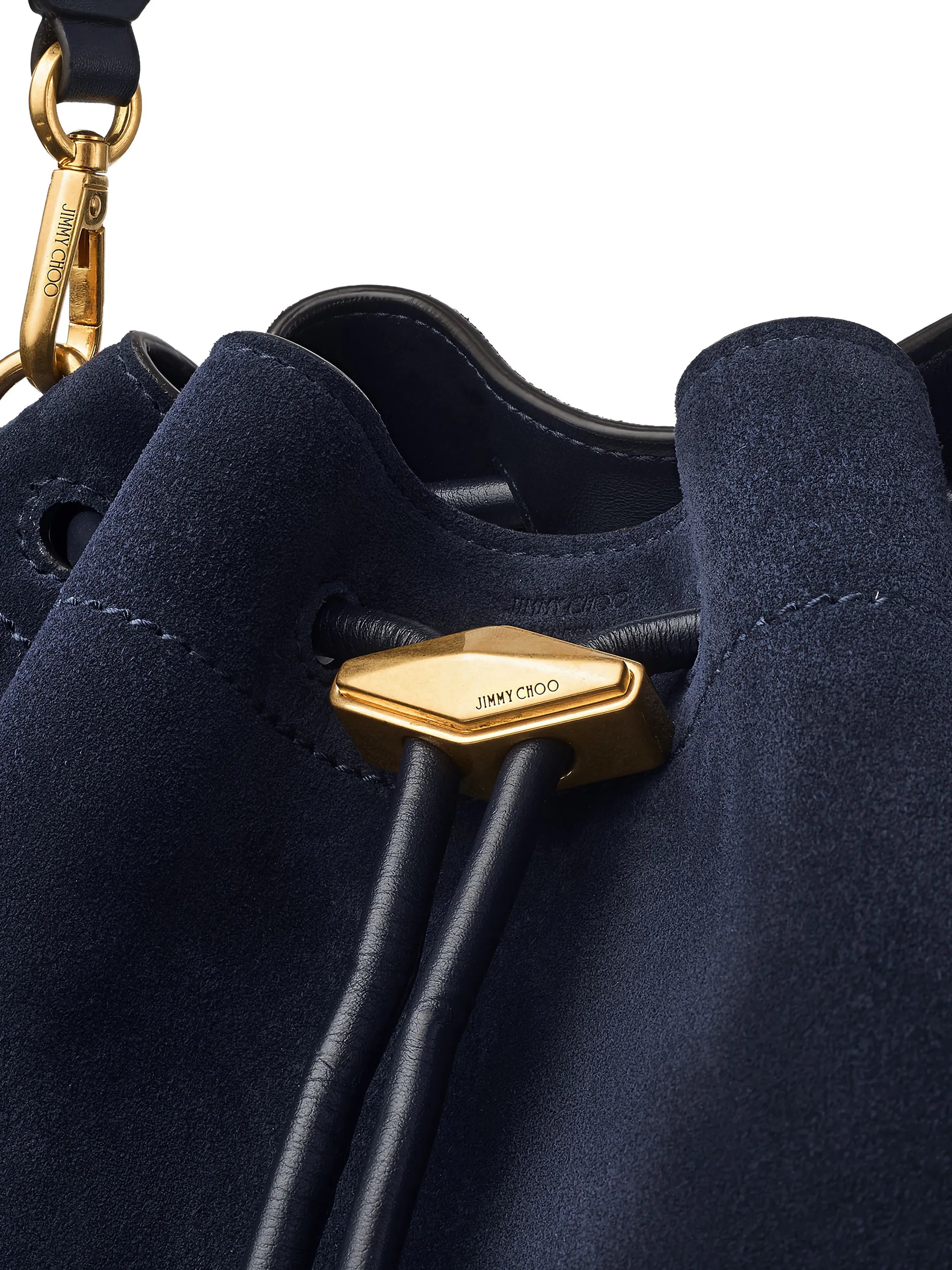medium Cinch suede shoulder bag