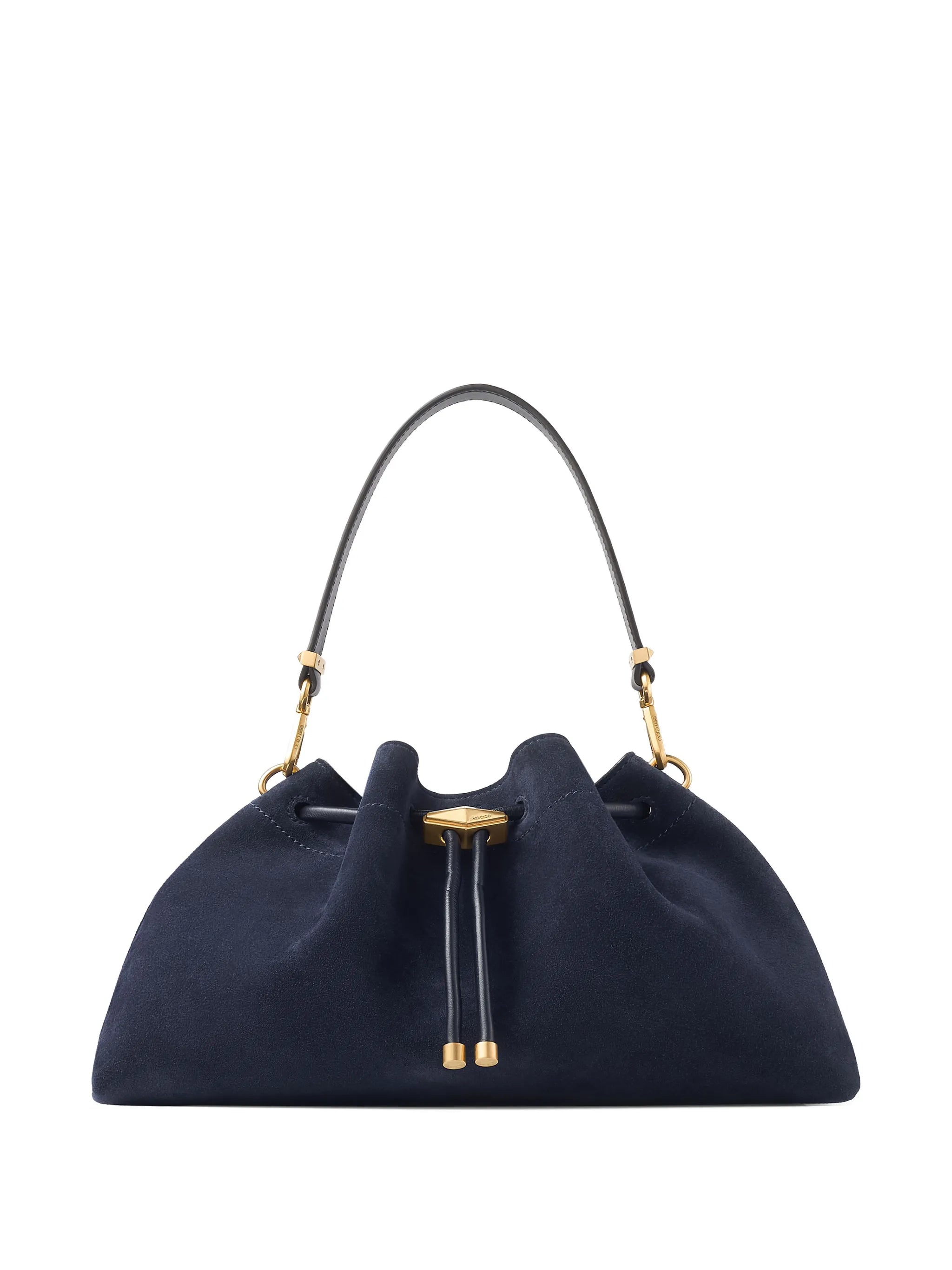 medium Cinch suede shoulder bag