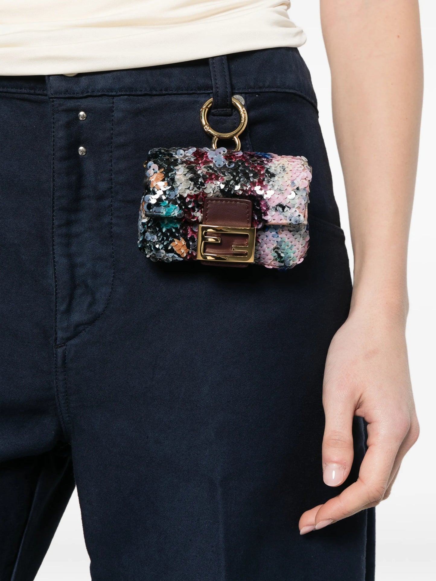 nano Baguette cross body bag