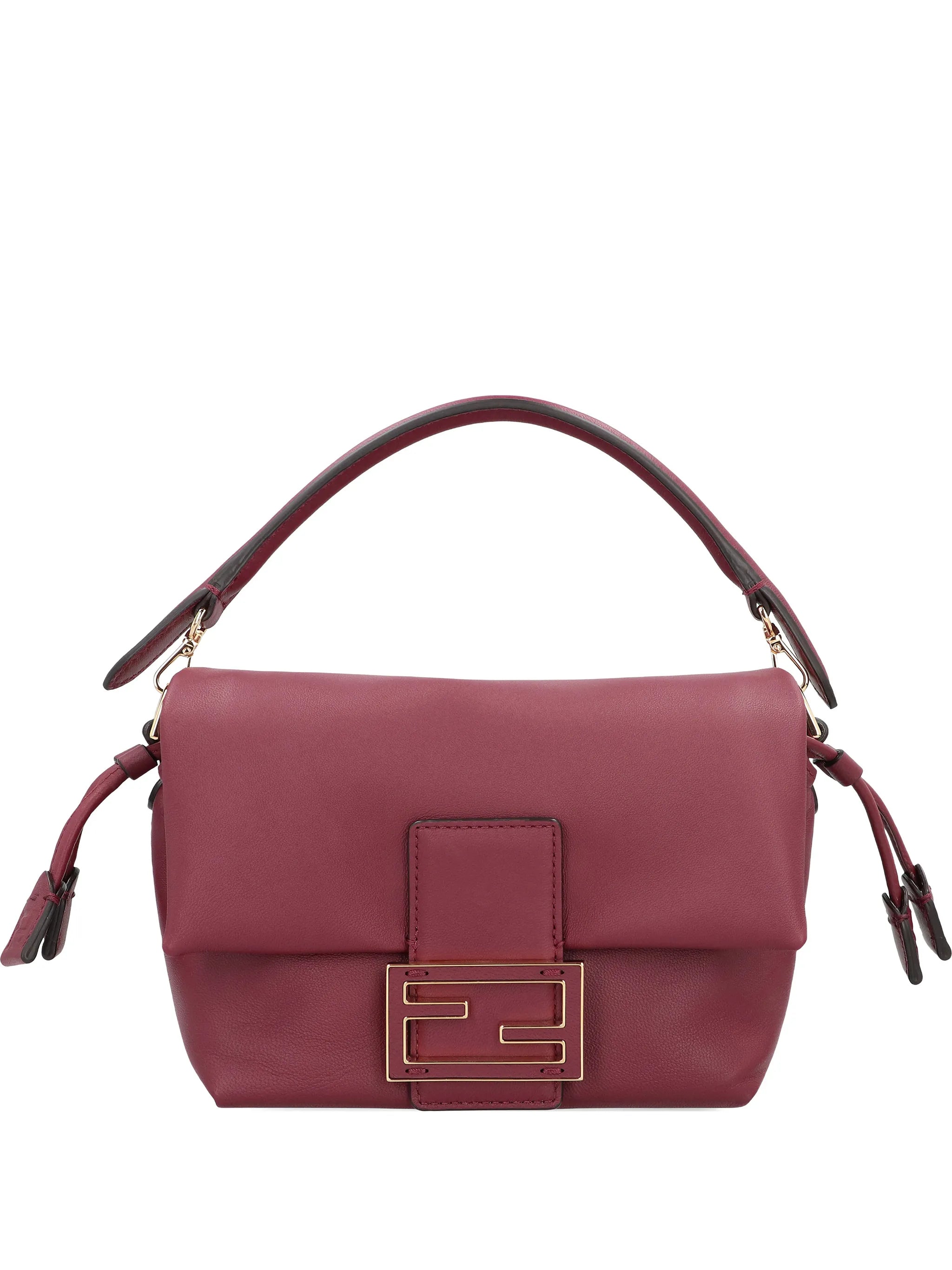 small Mamma Baguette leather bucket bag