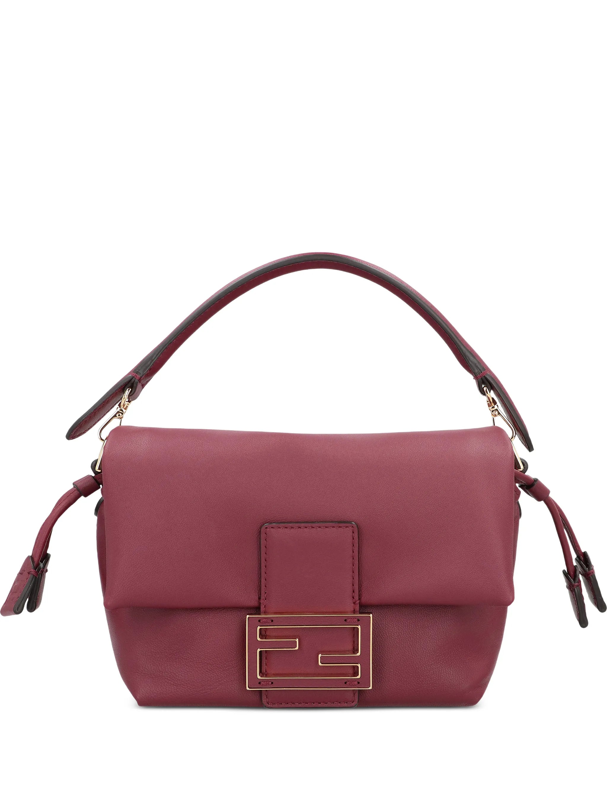 small Mamma Baguette leather bucket bag