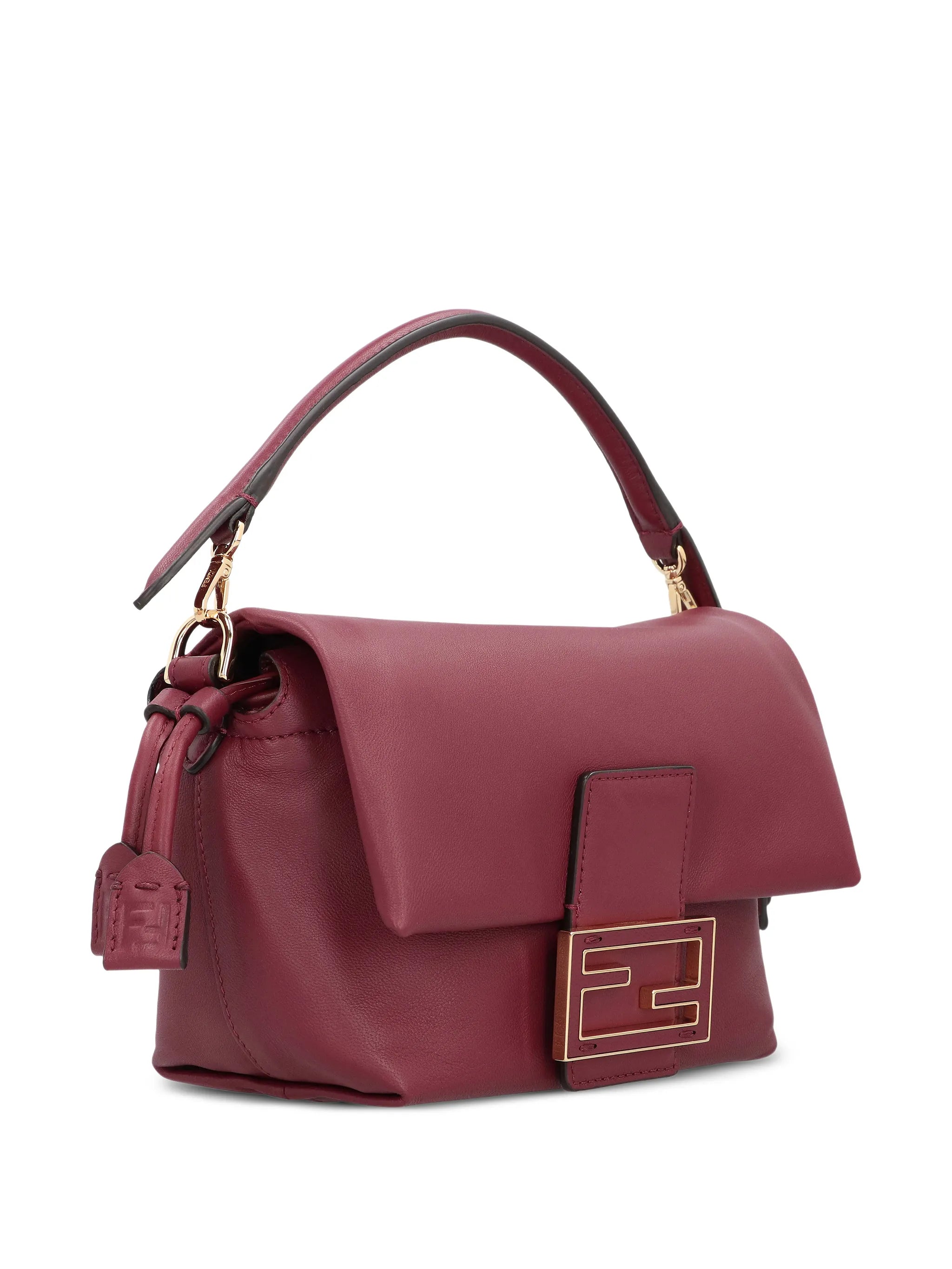 small Mamma Baguette leather bucket bag