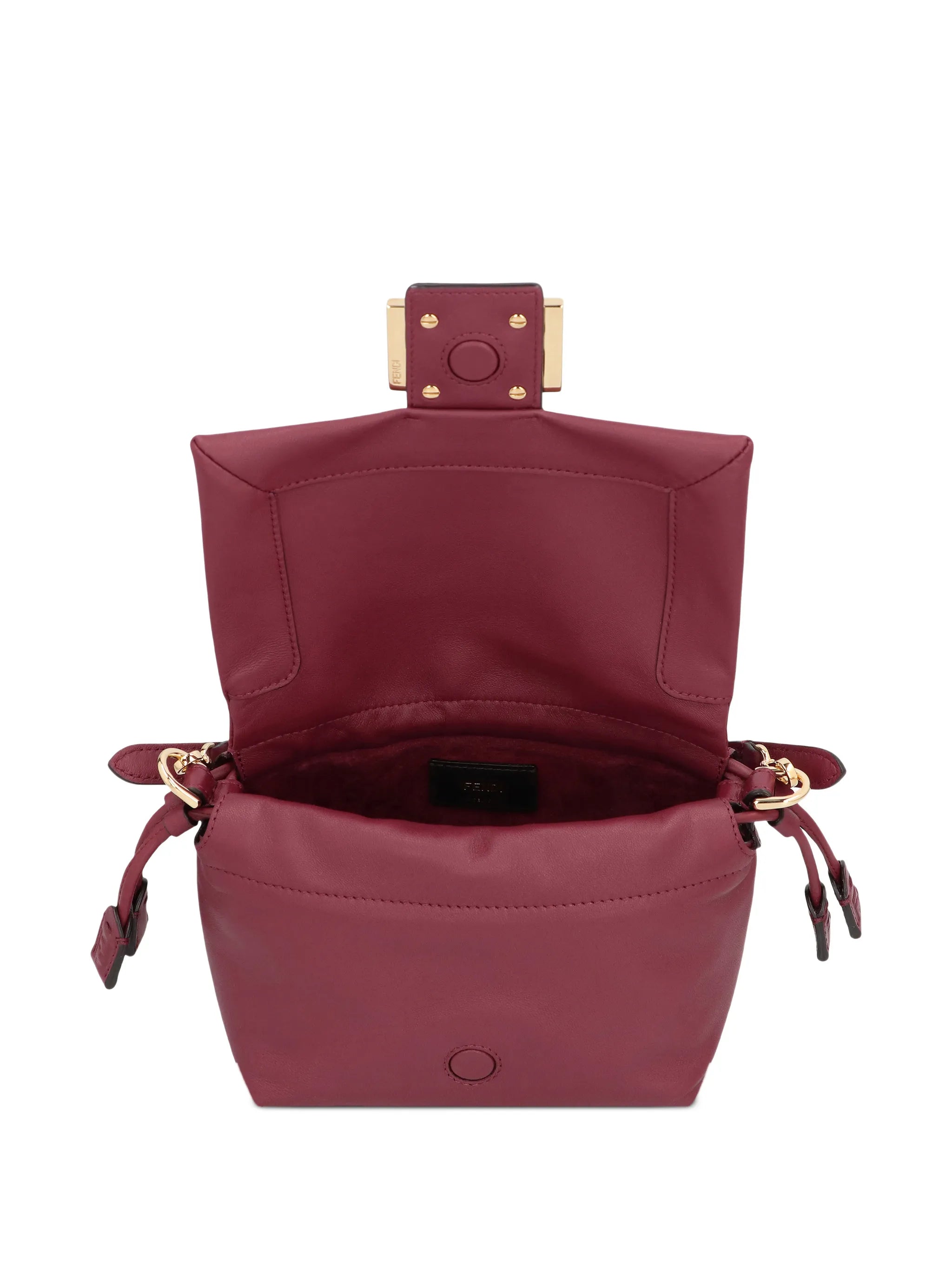 small Mamma Baguette leather bucket bag
