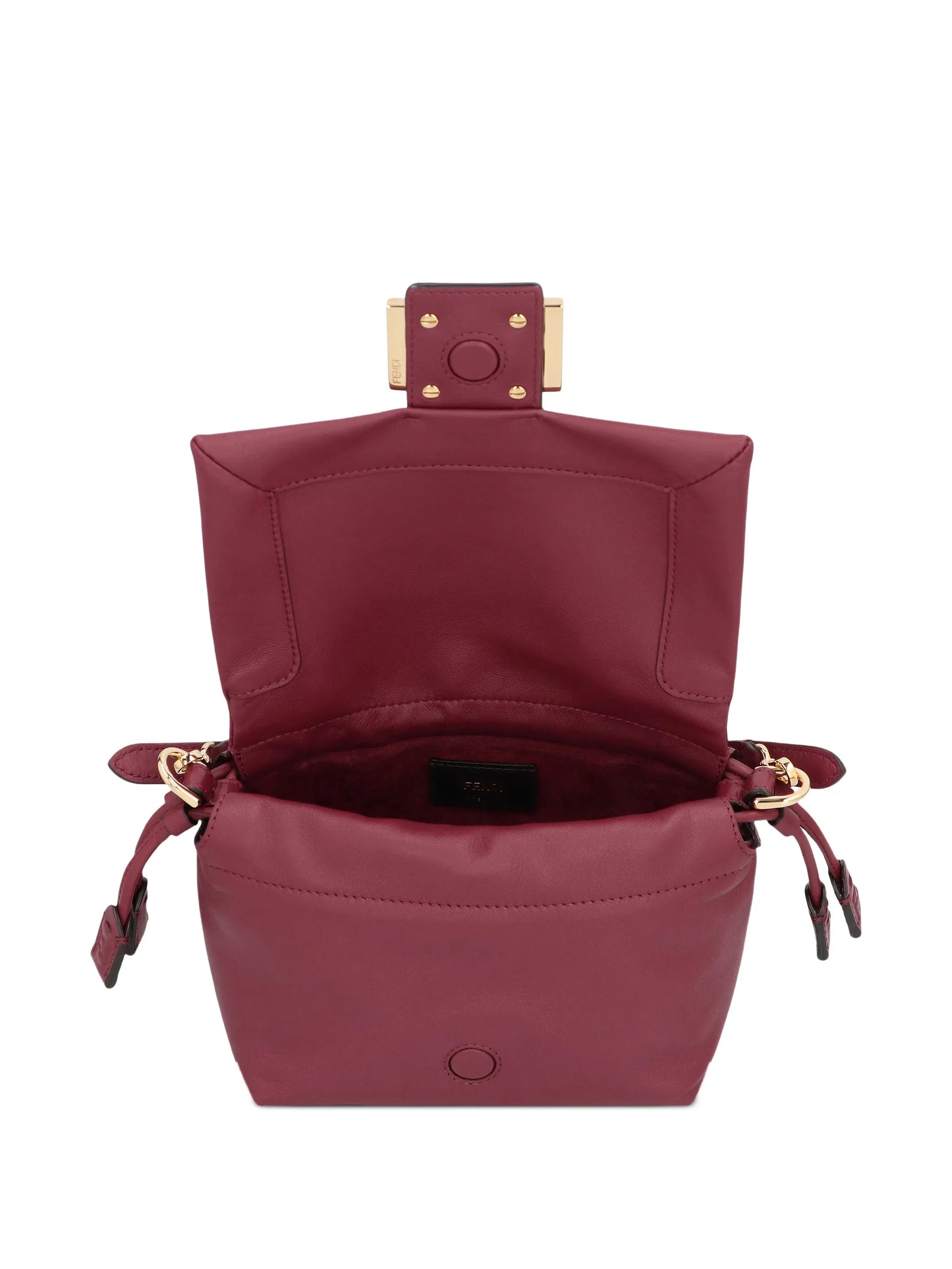 small Mamma Baguette leather bucket bag