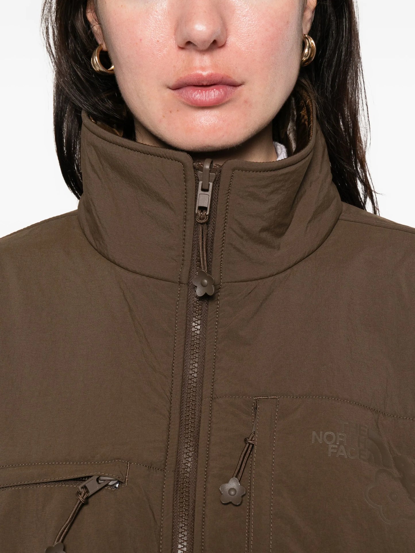 x The North Face zip fleece jacket