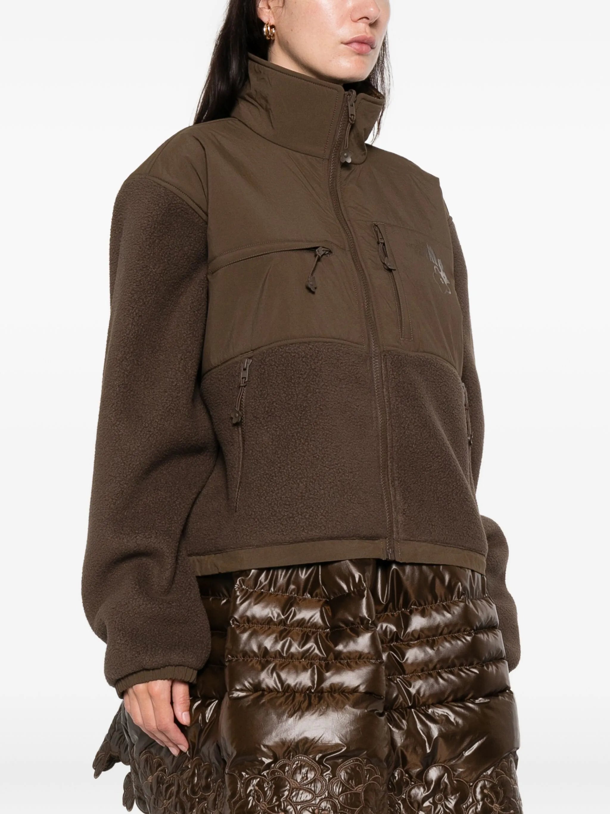 x The North Face zip fleece jacket