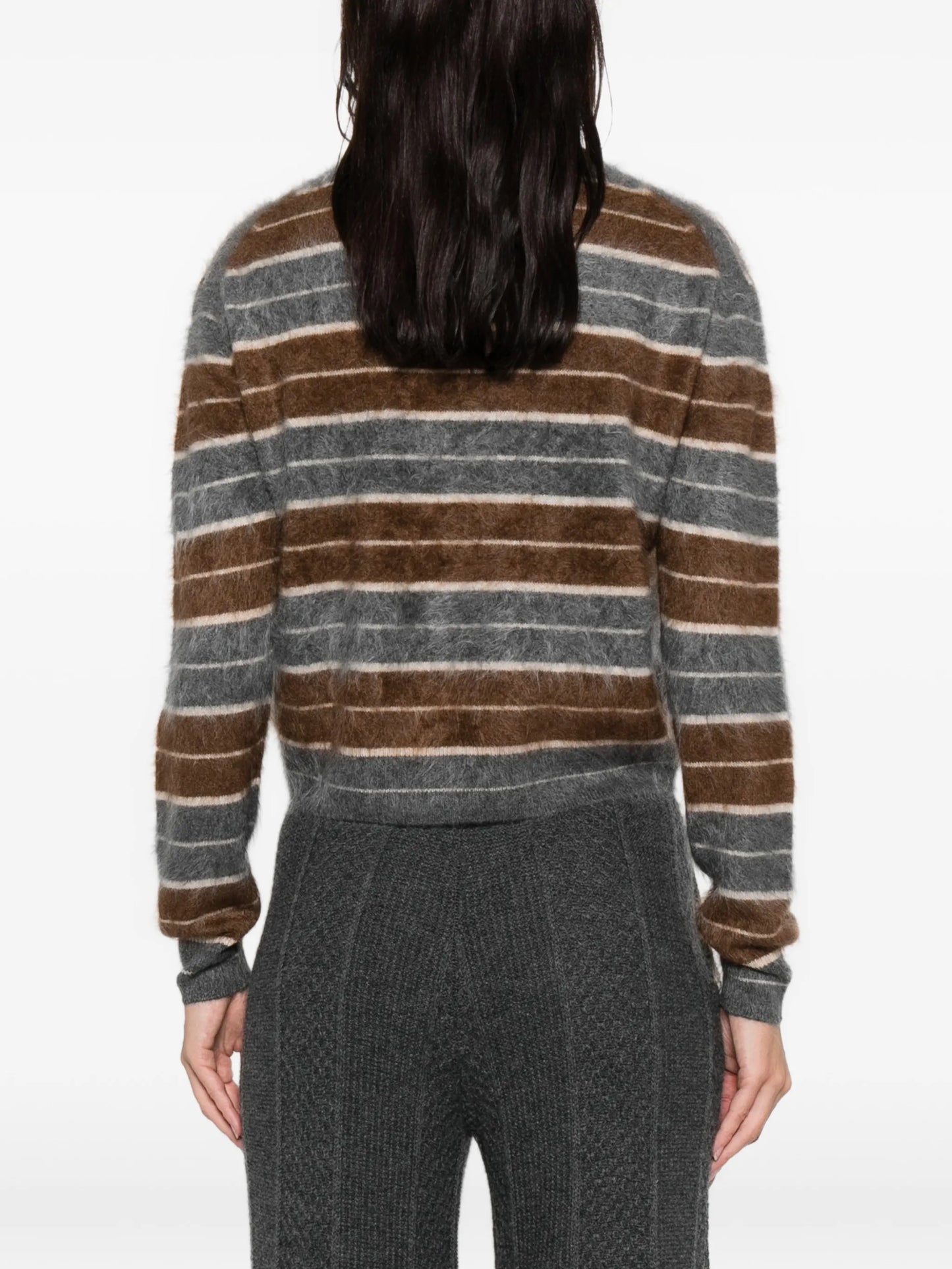 striped knitted sweater