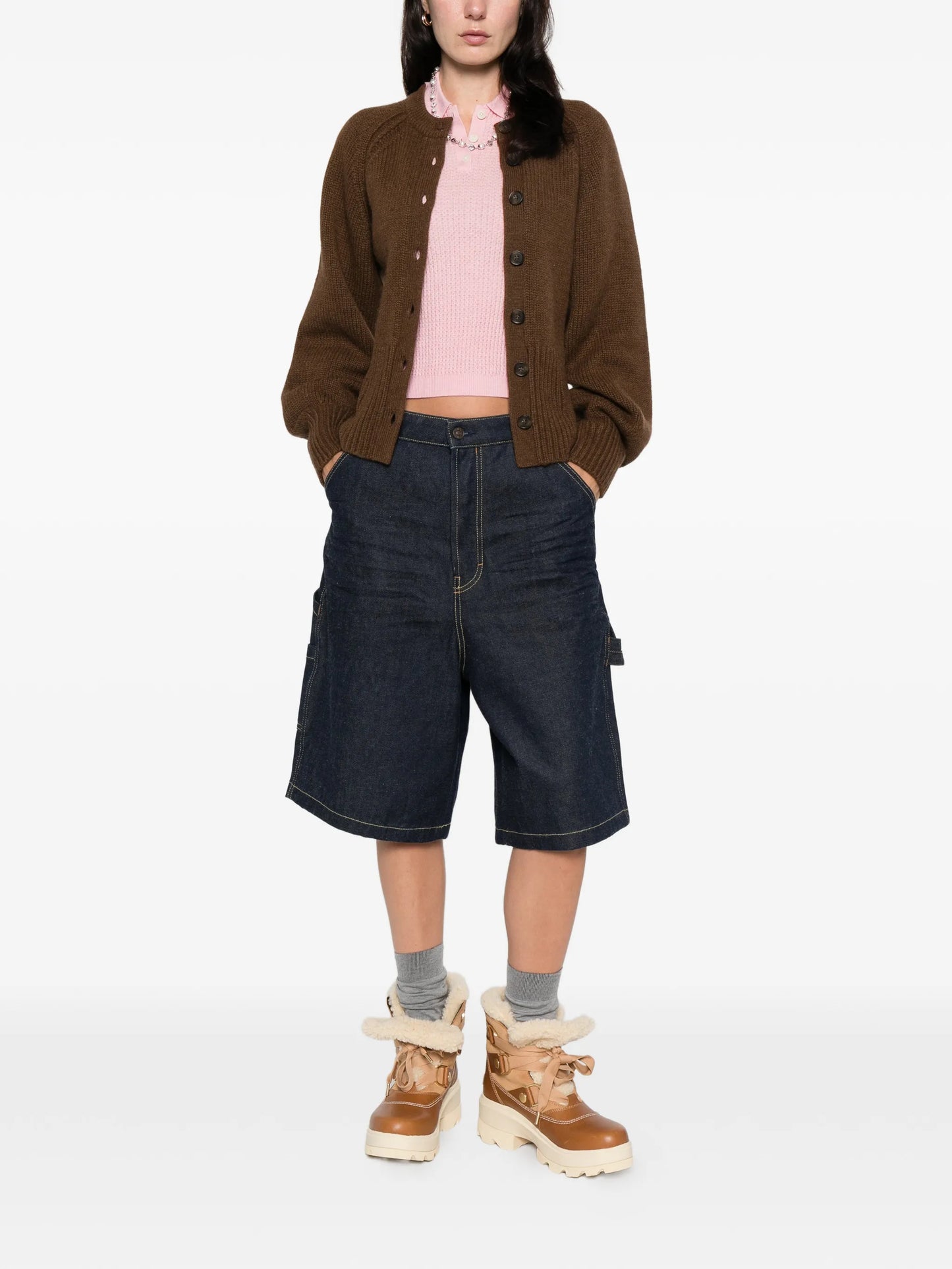 long-sleeves polo top