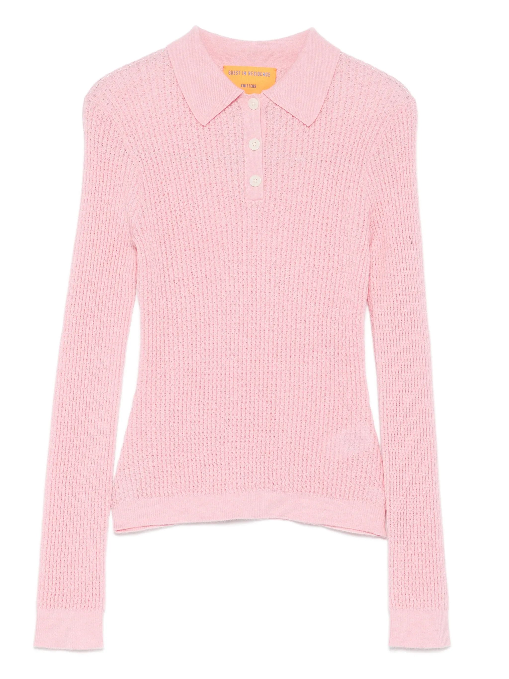 long-sleeves polo top