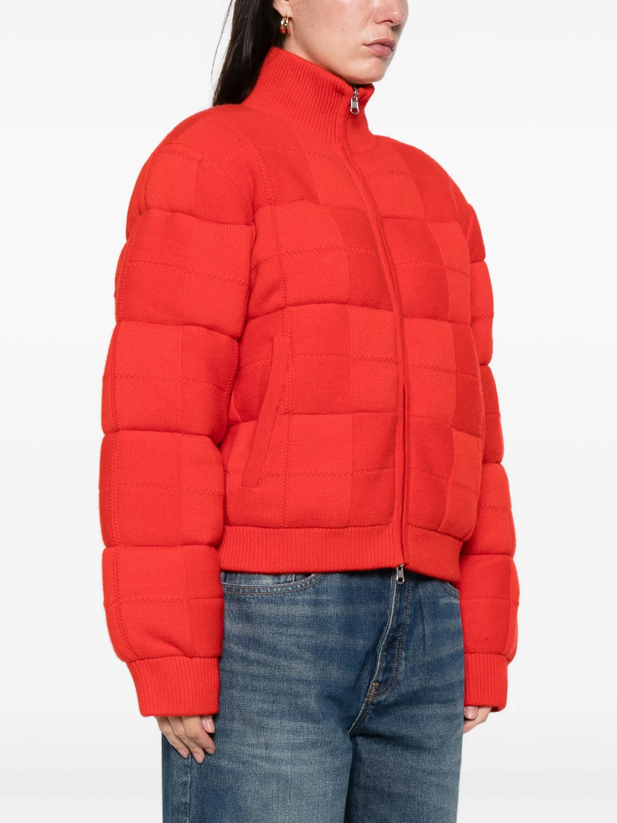 quilted puffer Jacket