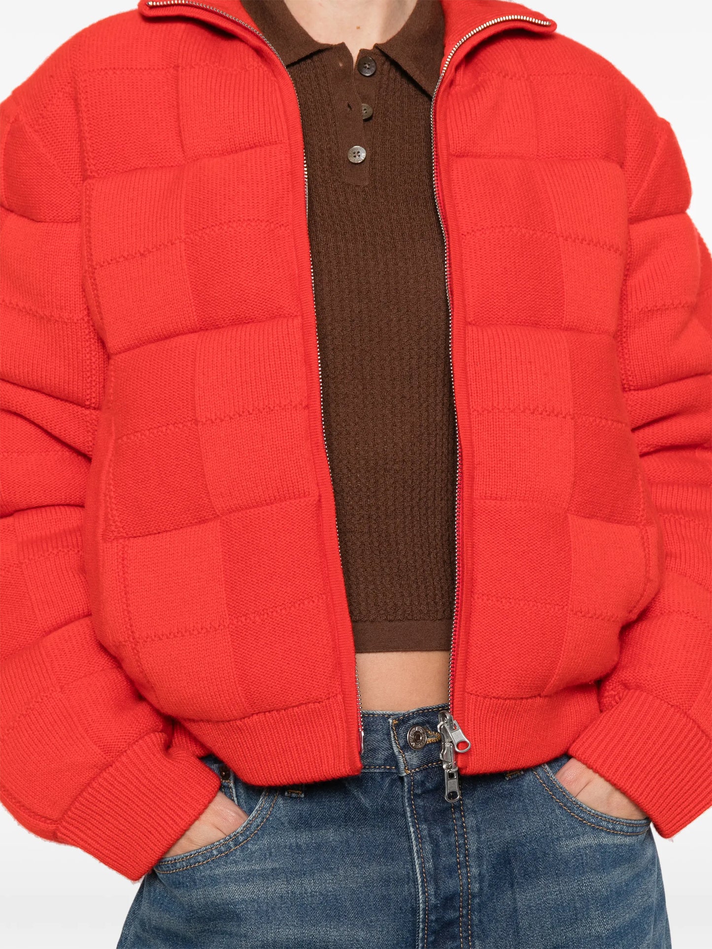 quilted puffer Jacket