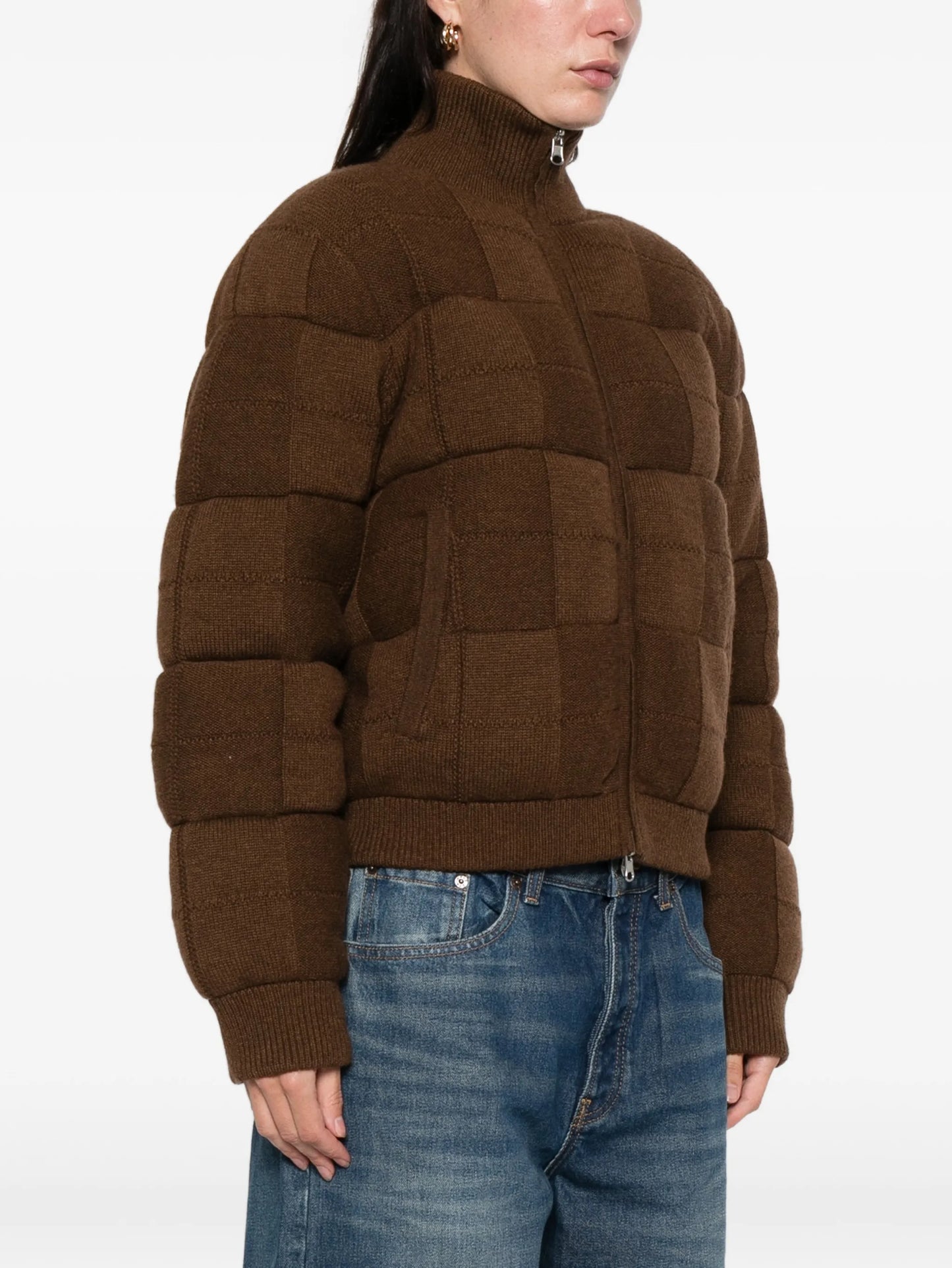 quilted puffer jacket