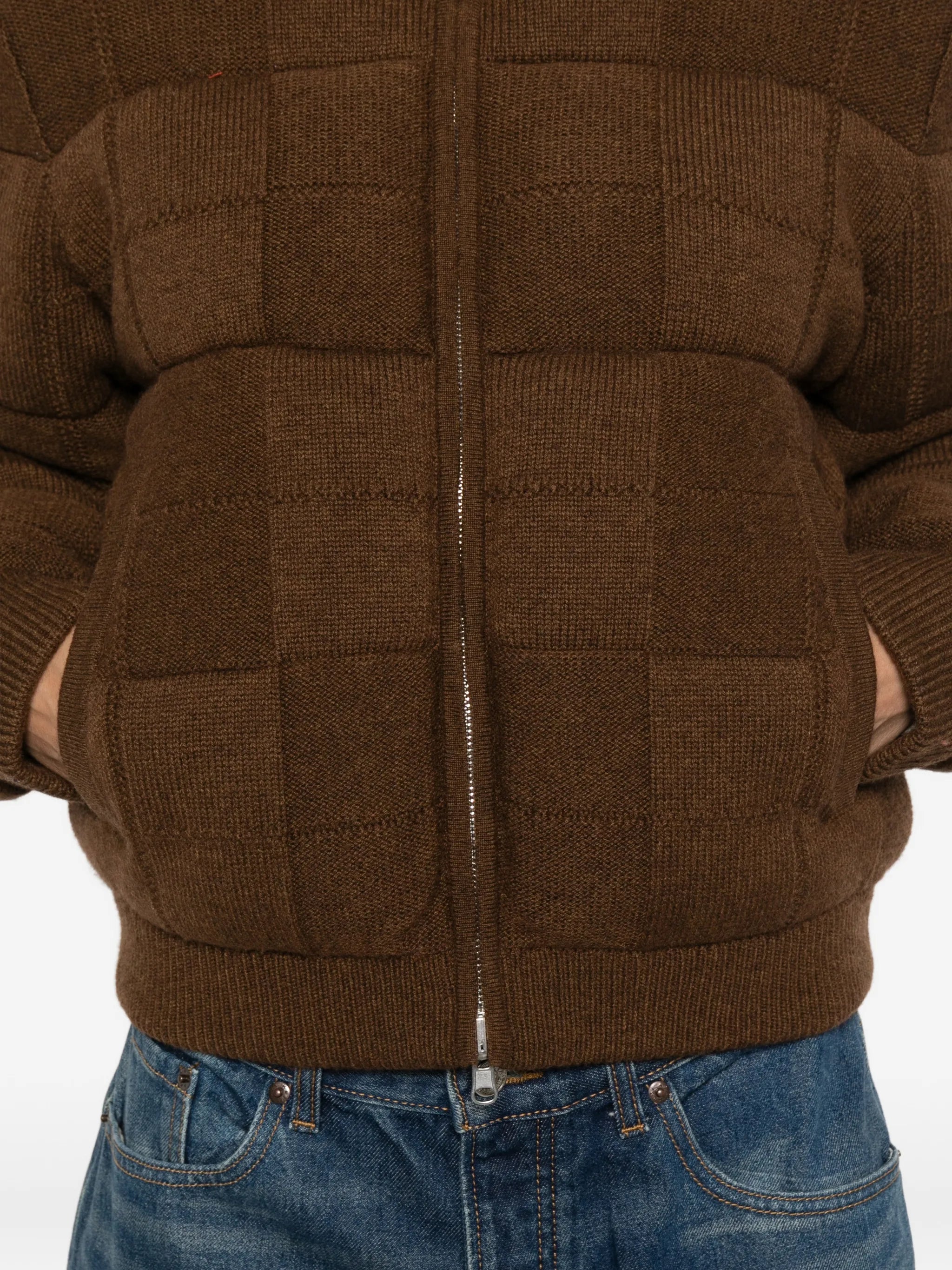 quilted puffer jacket