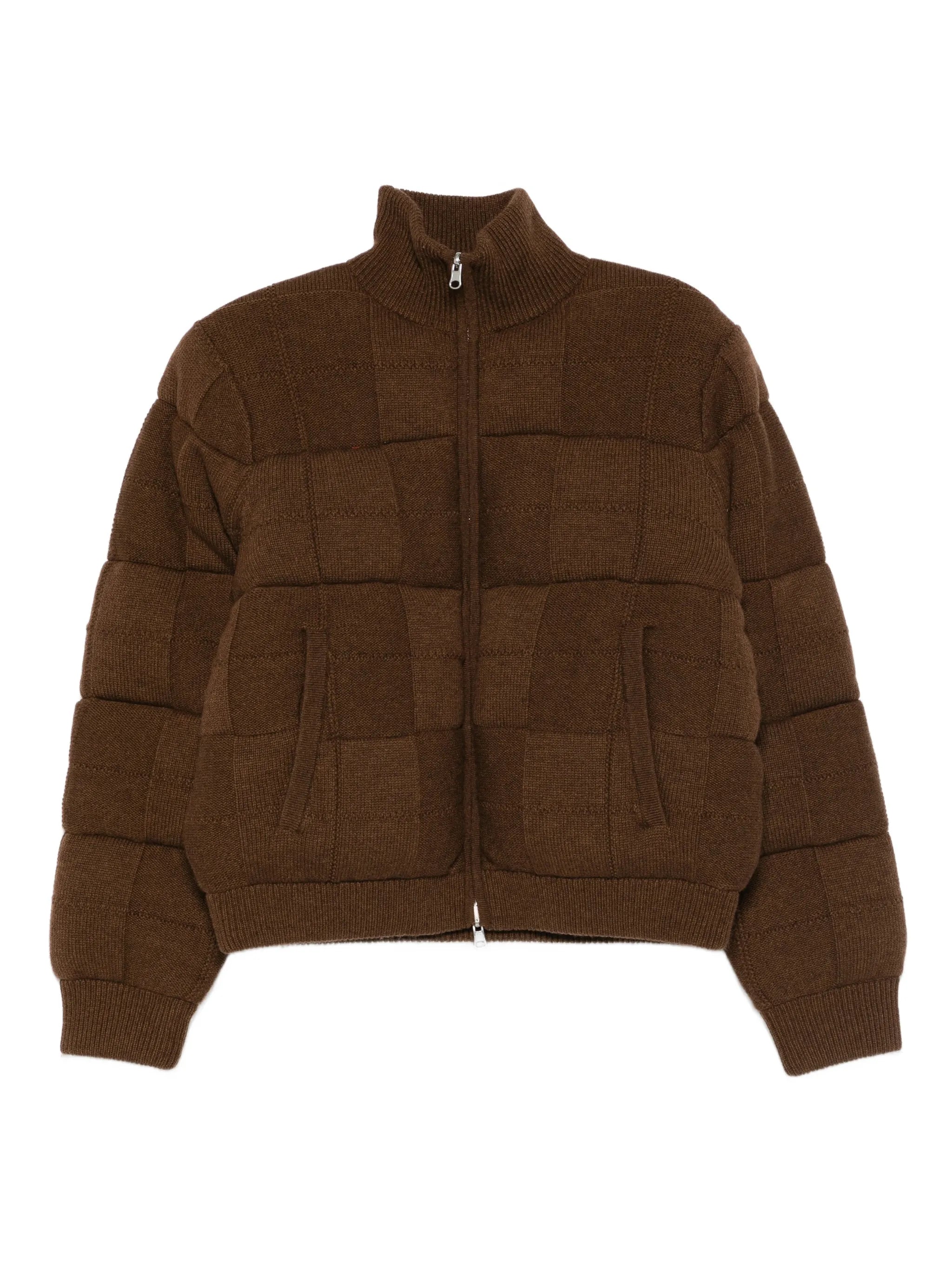 quilted puffer jacket