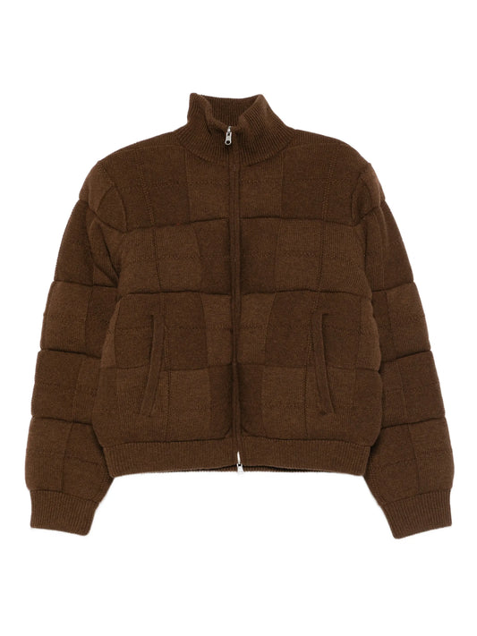 quilted puffer jacket