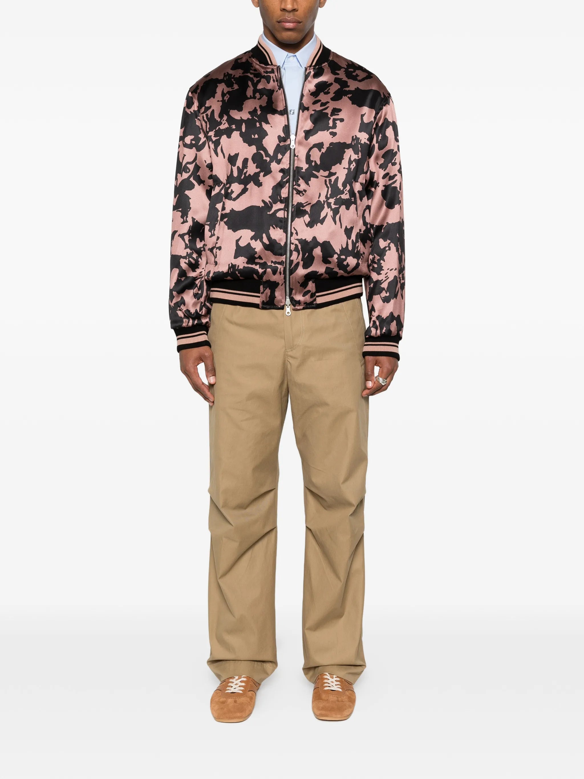logo-appliqué shirt