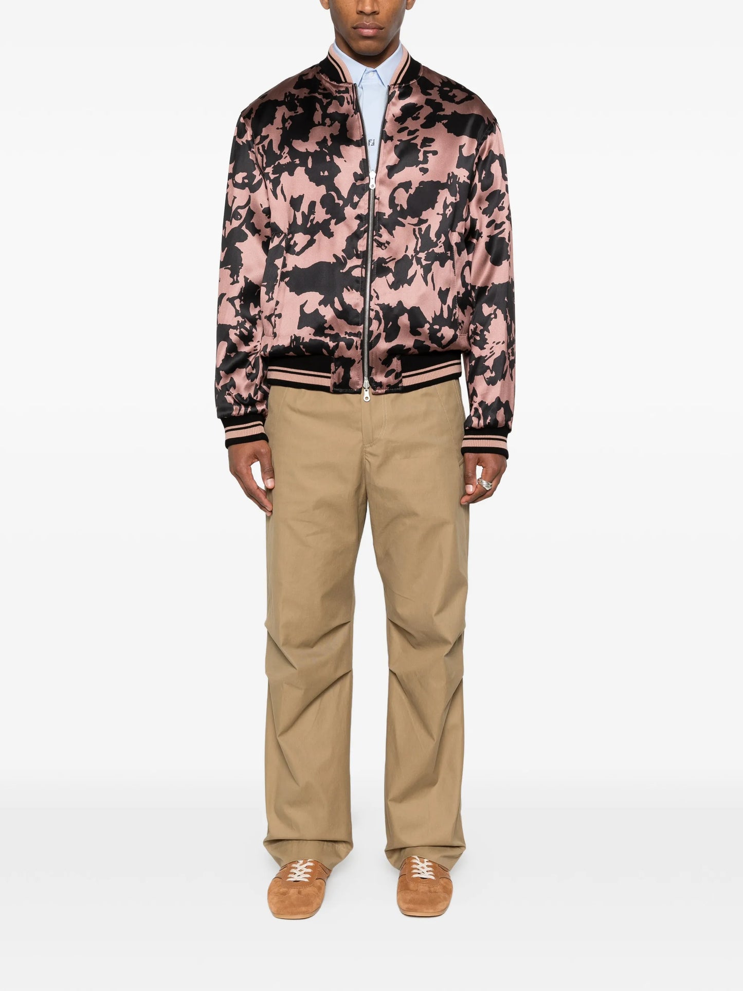 logo-appliqué shirt