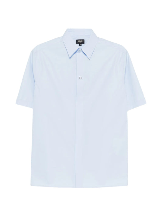 logo-appliqué shirt