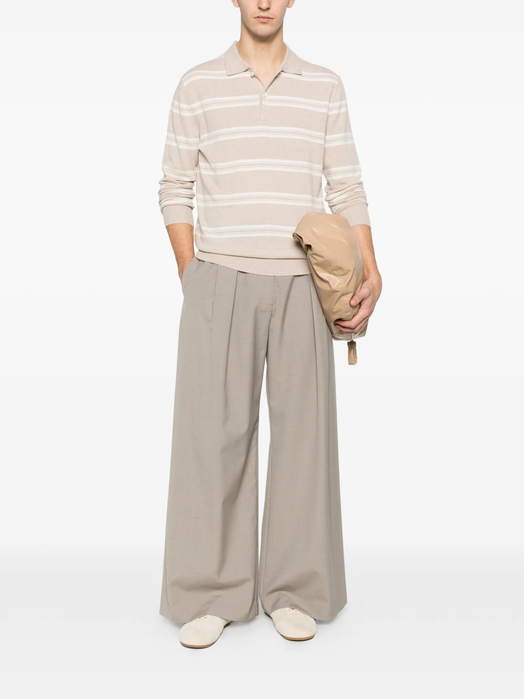 Swansea long-sleeve polo shirt